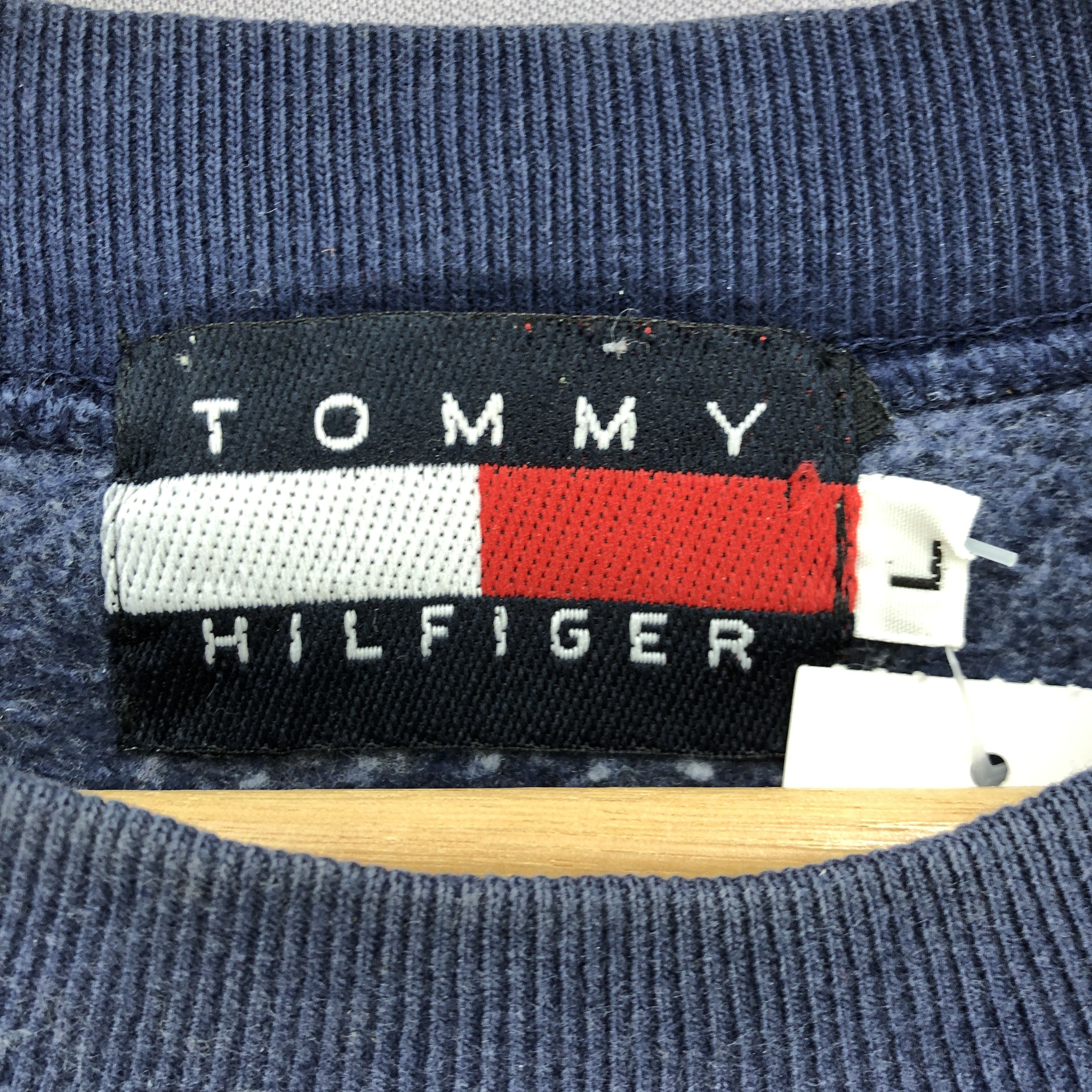 Tommy Hilfiger × Vintage Vintage Tommy Hilfiger Sweatshirt Tommy Hilfiger Sweater Size US XL / EU 56 / 4 - 4 Thumbnail