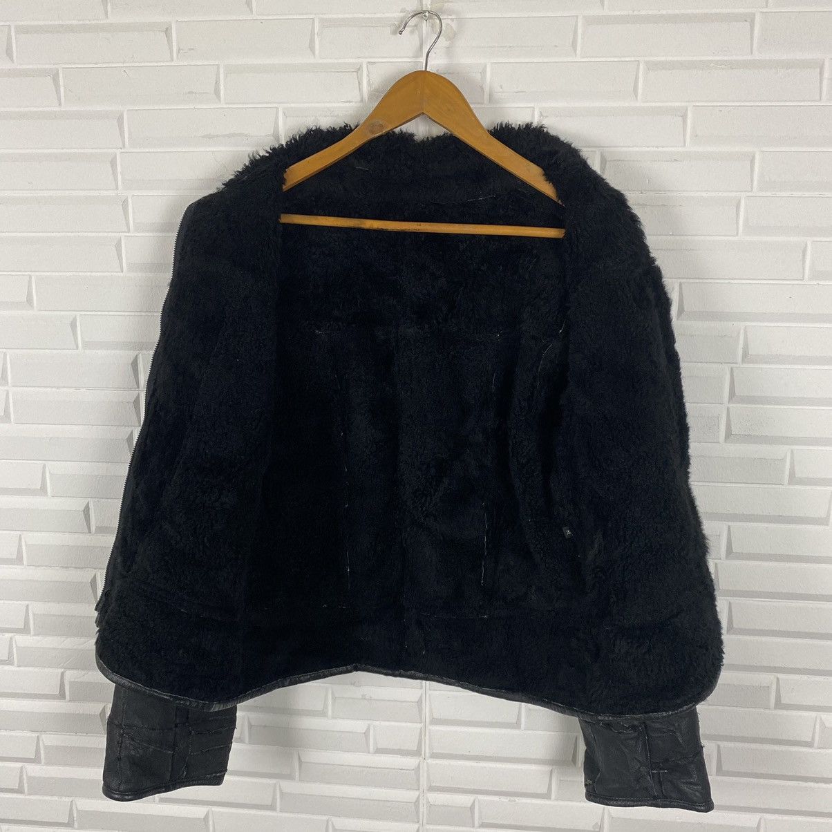 Japanese Brand JAPANESE BRAND PATCHWORK CROPPED LEATHER JACKET Size US M / EU 48-50 / 2 - 12 Thumbnail