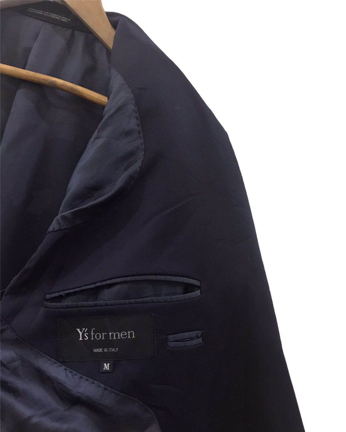 Yohji Yamamoto Y's for men double breast blazer jacket Size US M / EU 48-50 / 2 - 7 Thumbnail