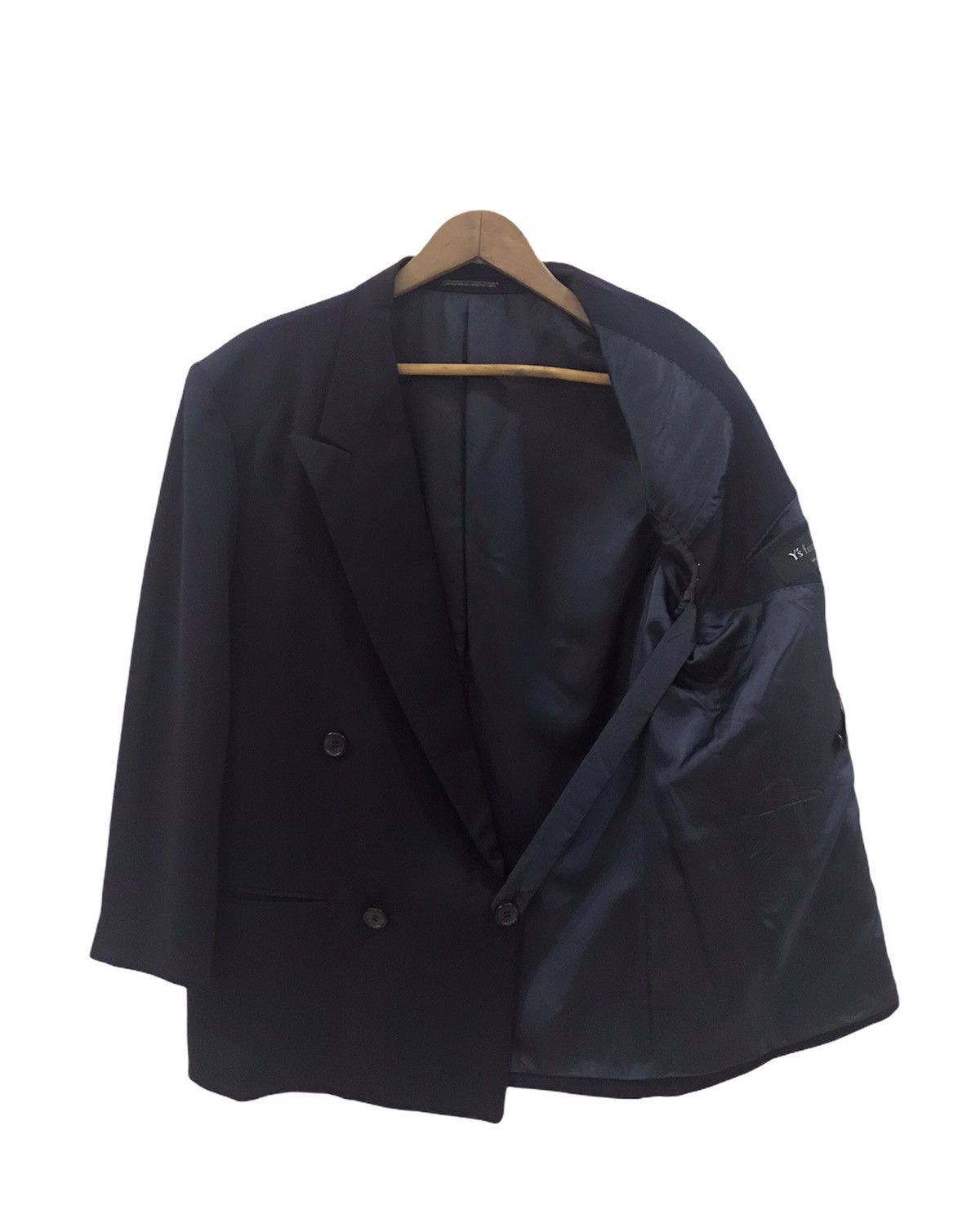 Yohji Yamamoto Y's for men double breast blazer jacket Size US M / EU 48-50 / 2 - 6 Thumbnail