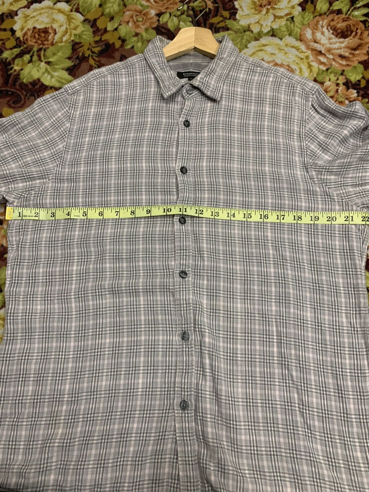 Burberry Burberry Black Label Linen Long Sleeve Shirt Size US M / EU 48-50 / 2 - 9 Thumbnail