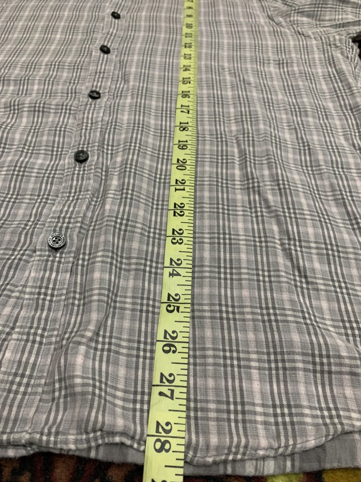 Burberry Burberry Black Label Linen Long Sleeve Shirt Size US M / EU 48-50 / 2 - 10 Thumbnail