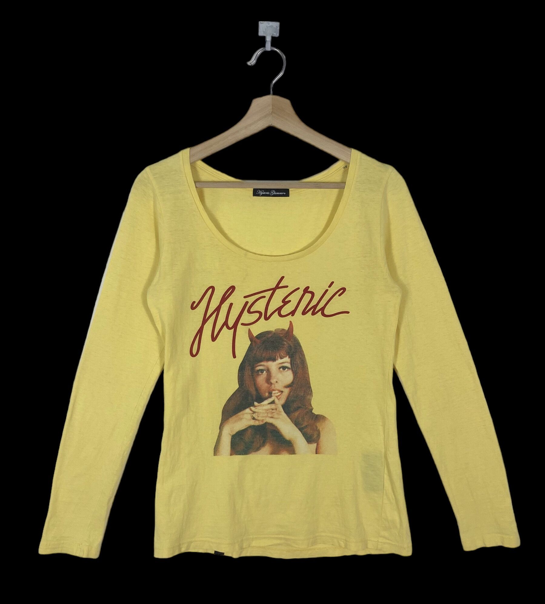 Hysteric Glamour RARE🔥HYSTERIC GLAMOUR DEVIL GIRL L/S Size M / US 6-8 / IT 42-44 - 1 Thumbnail