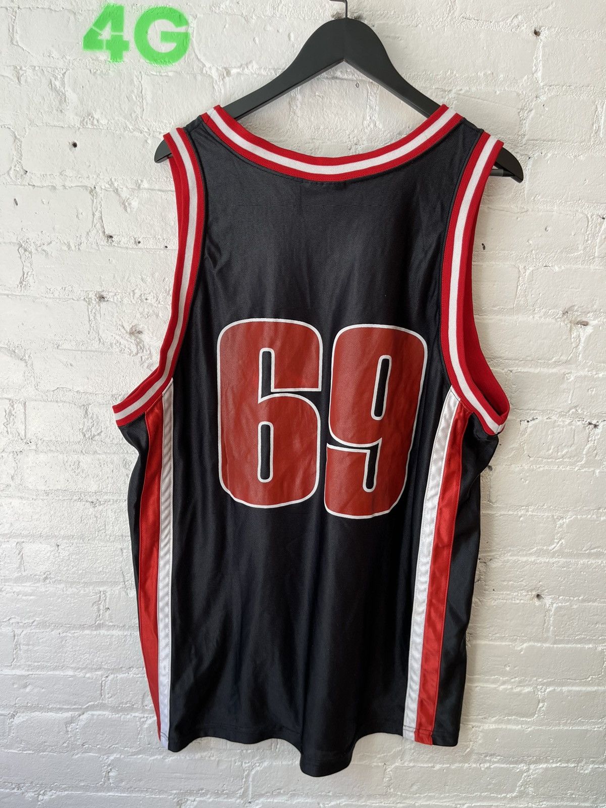 Pervert Vintage 90s PERVERT Jersey Pornstar 69 Shirt Size US XL / EU 56 / 4 - 7 Thumbnail