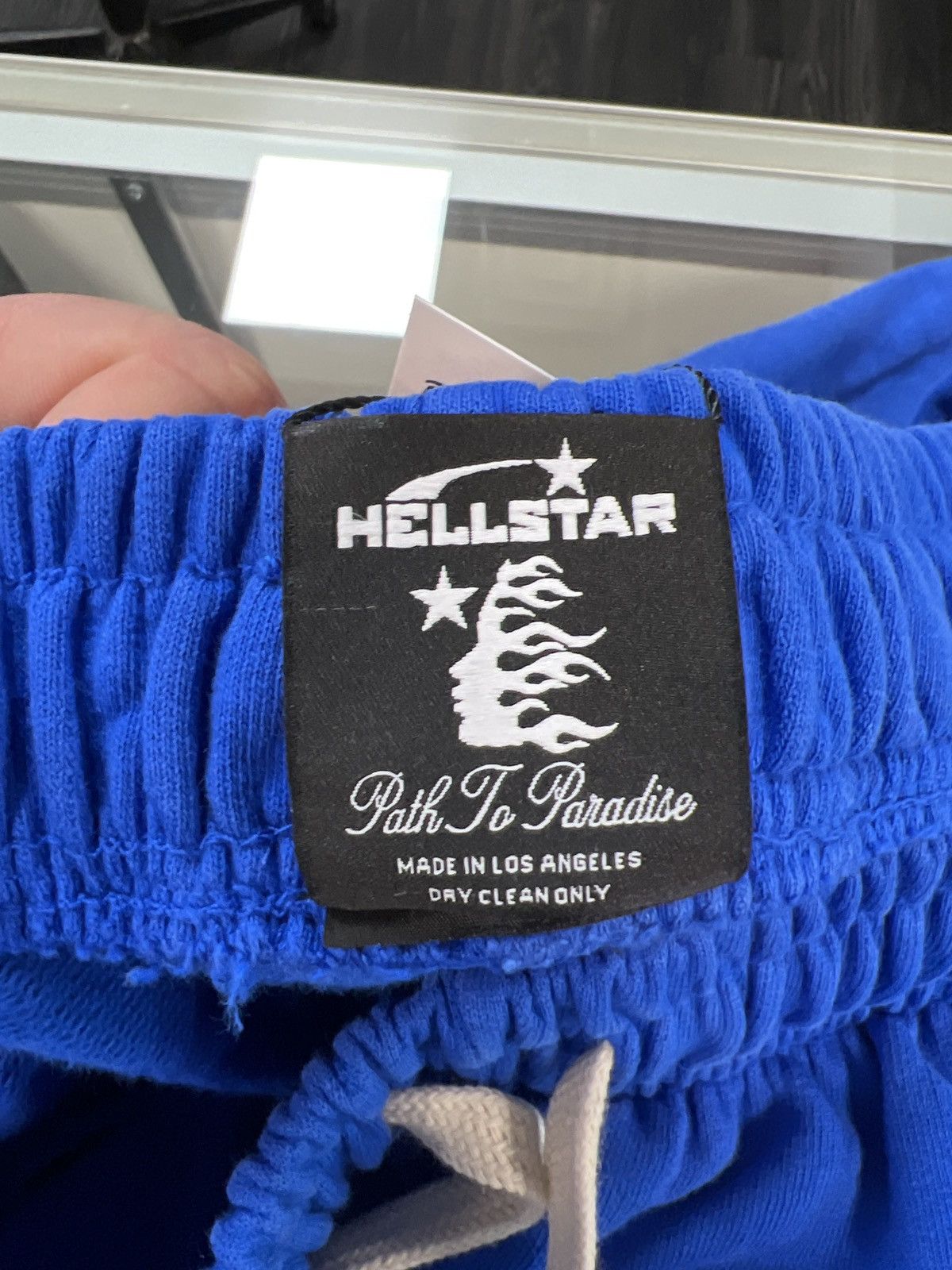 HELLSTAR Hellstar Blue Yoga Flare Sweatpants Size US 36 / EU 52 - 4 Thumbnail