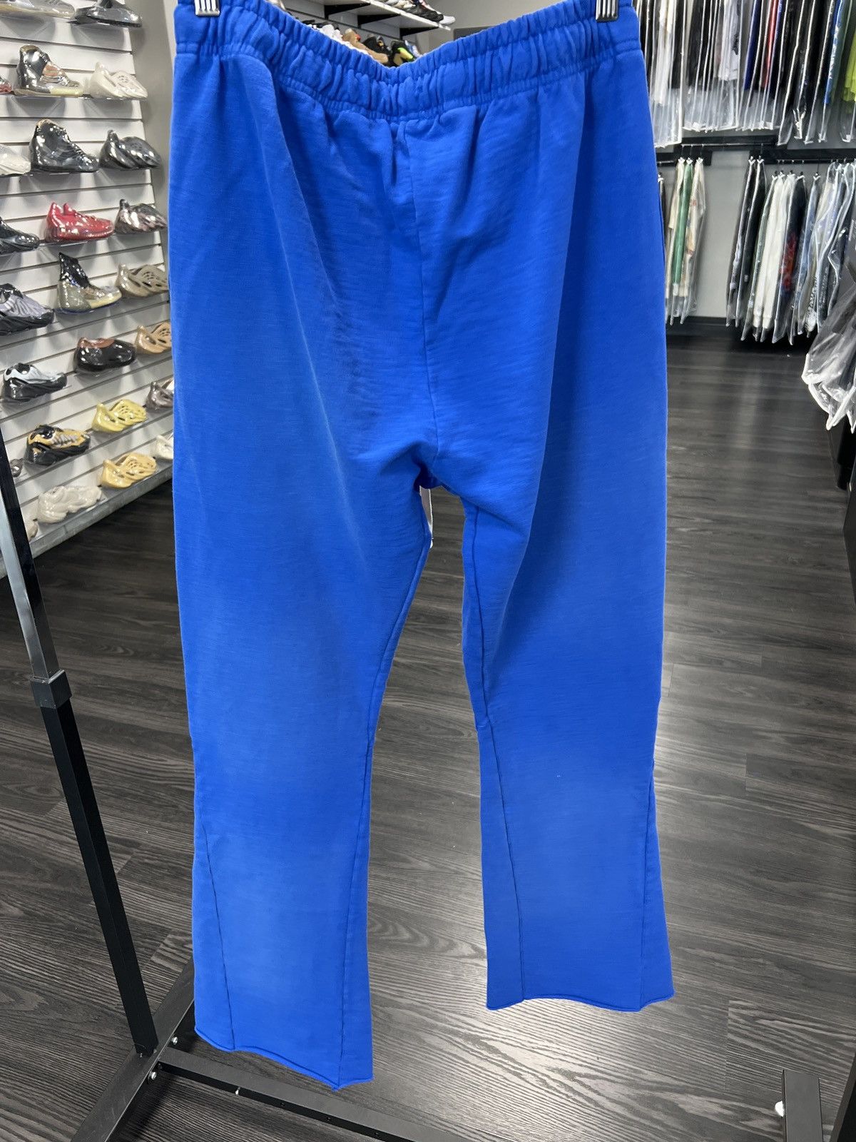 HELLSTAR Hellstar Blue Yoga Flare Sweatpants Size US 36 / EU 52 - 2 Preview
