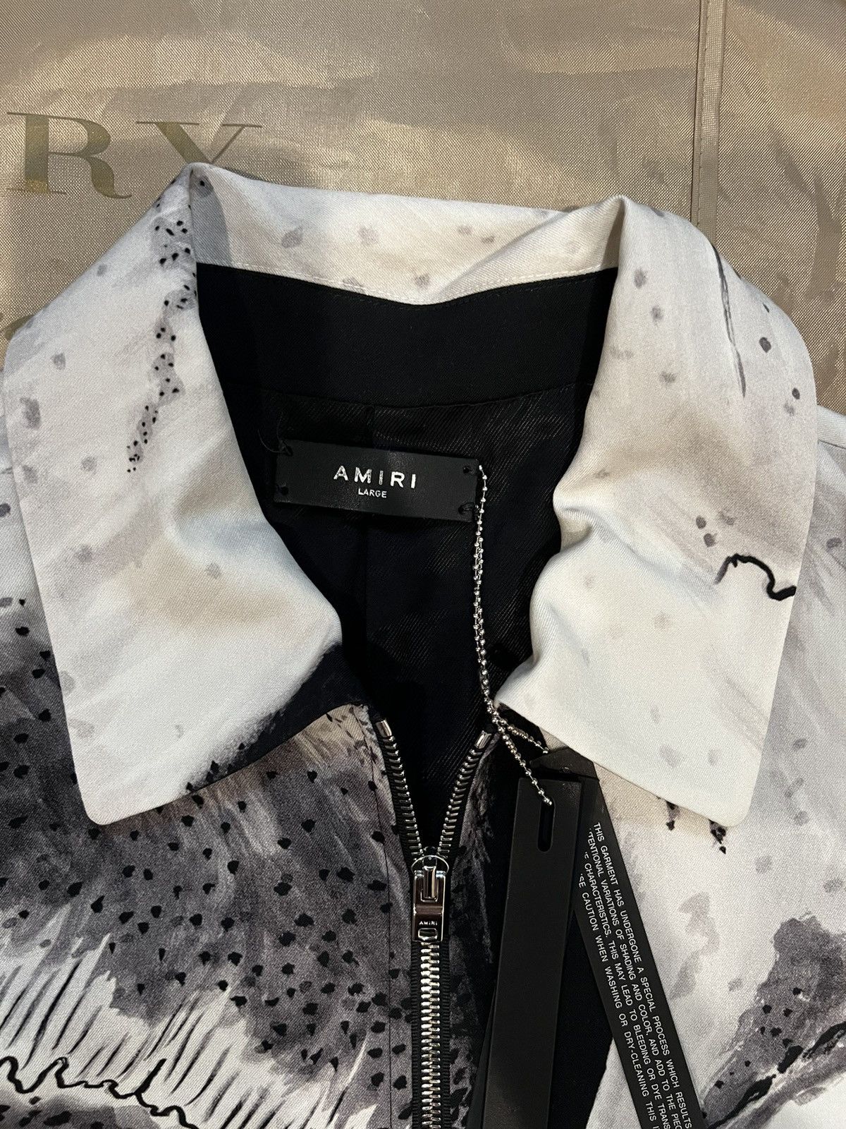 Amiri Amiri Wes Lang x Amiri Big Skull Blouson Jacket size L Size US L / EU 52-54 / 3 - 2 Thumbnail