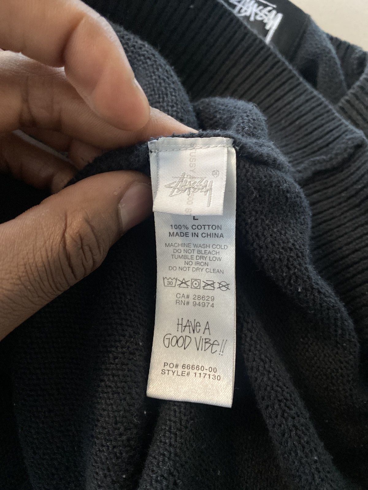 Stussy Stussy Bent Crown Knit Black | Grailed