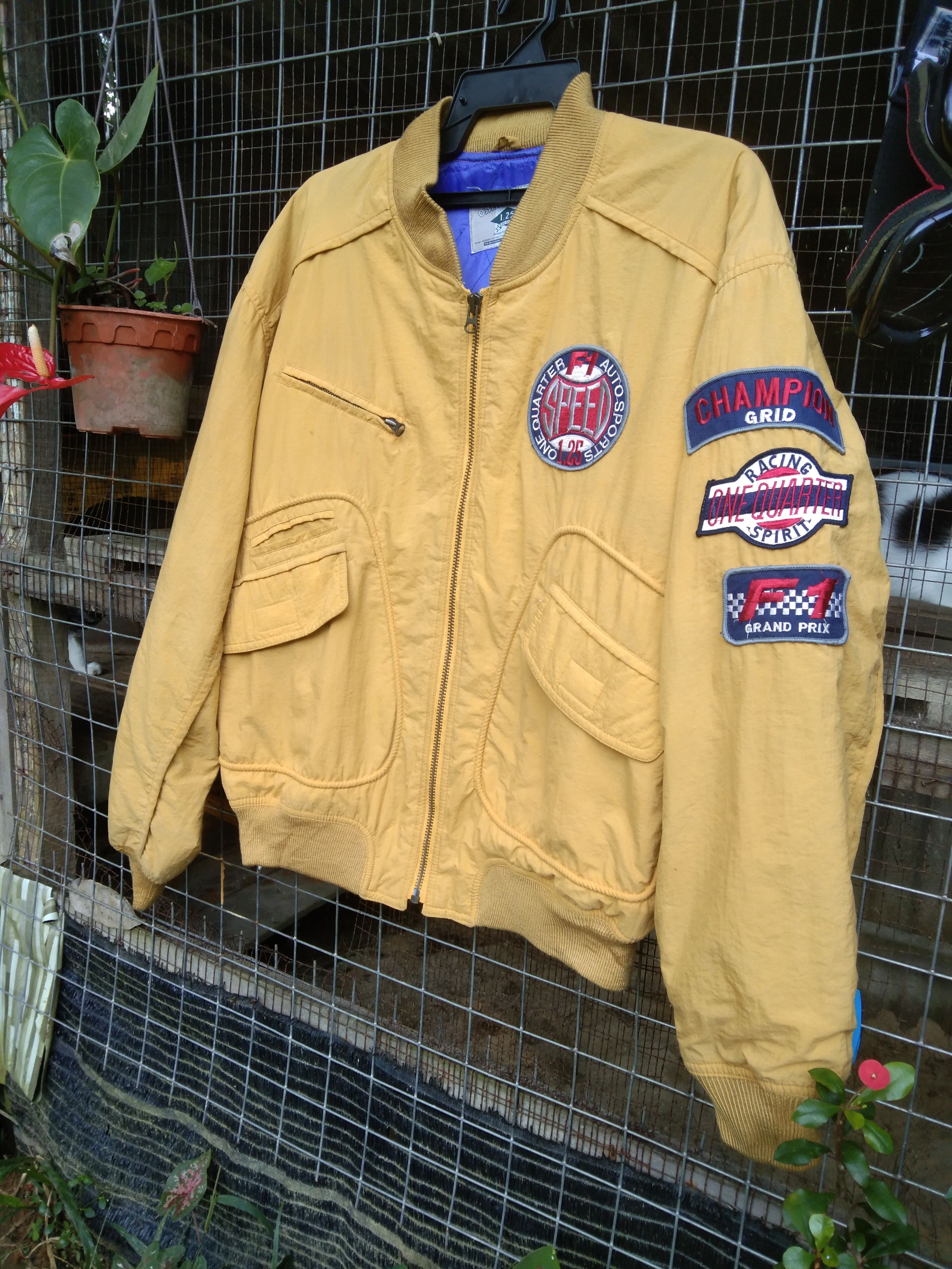 Japanese Brand × Vintage ONE QUARTER F1 AUTO SPORT JACKET Size US L / EU 52-54 / 3 - 2 Thumbnail