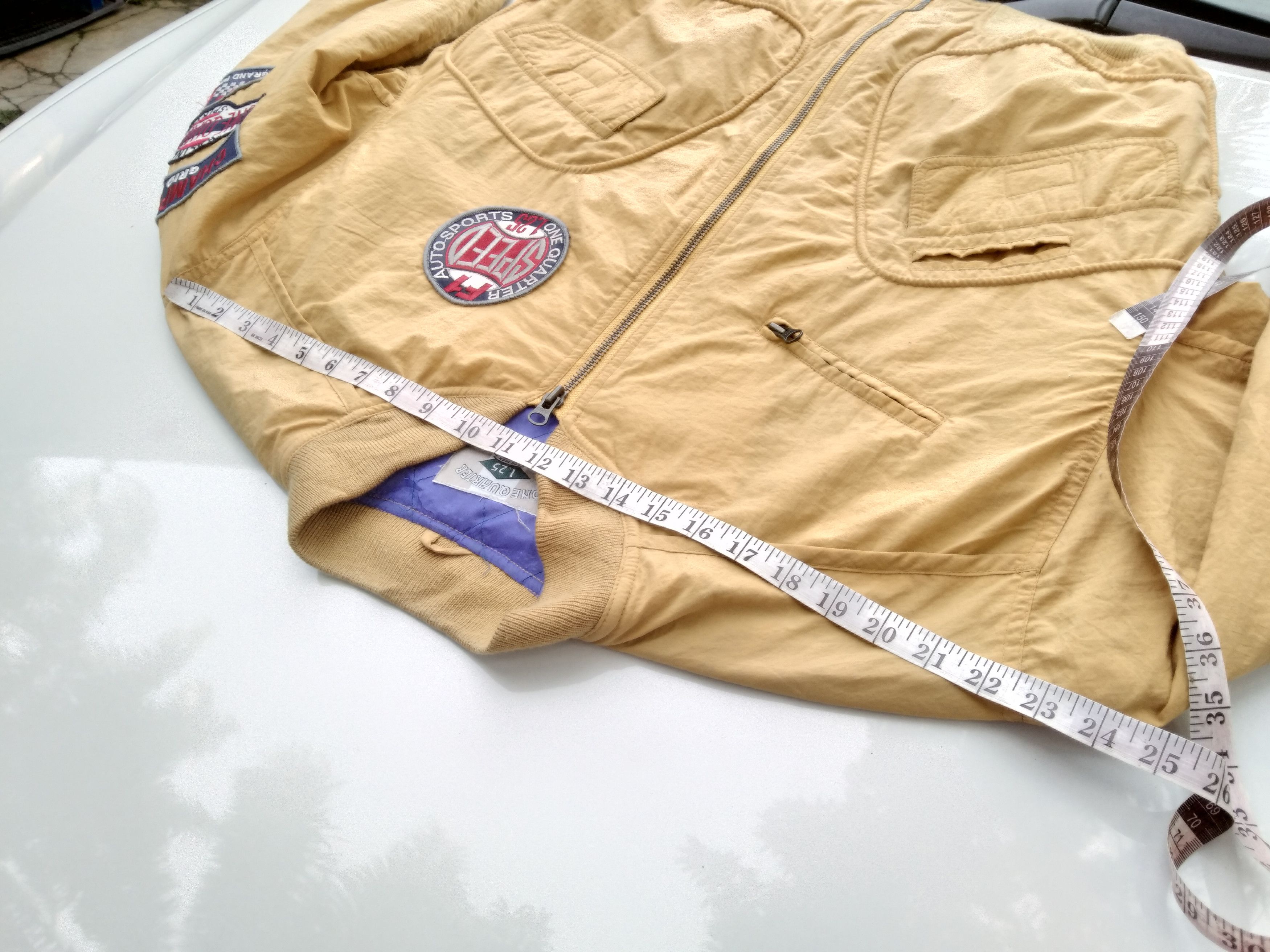 Japanese Brand × Vintage ONE QUARTER F1 AUTO SPORT JACKET Size US L / EU 52-54 / 3 - 20 Thumbnail