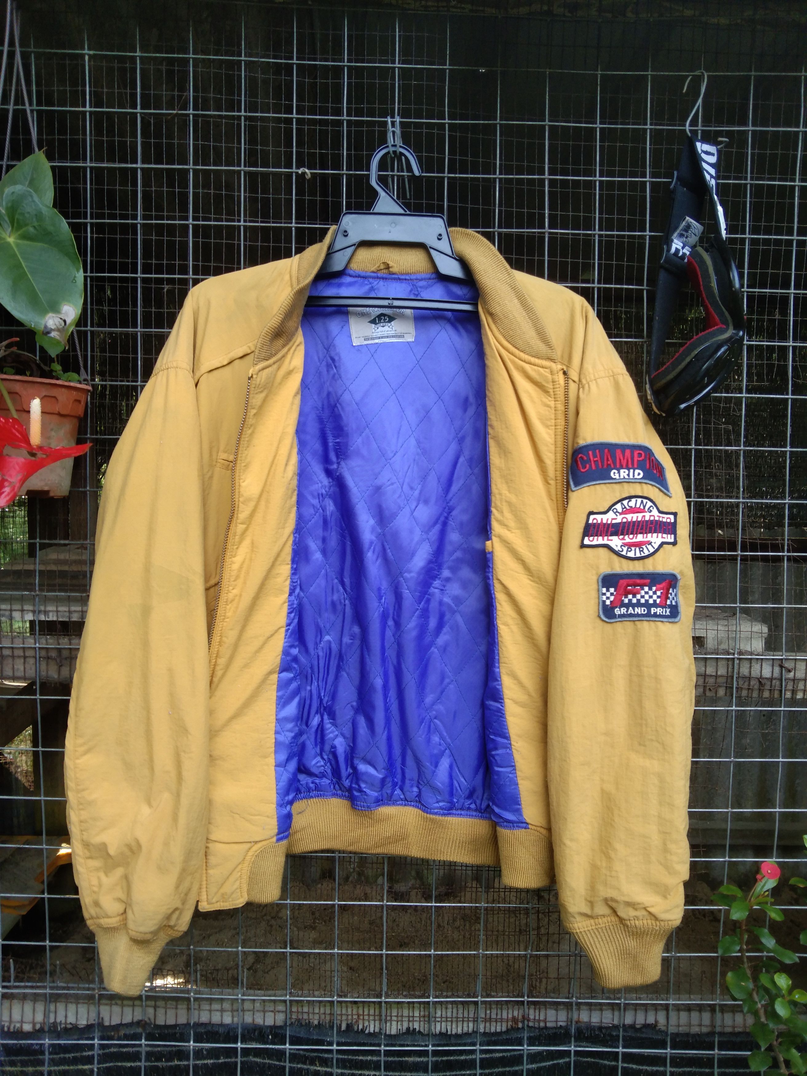 Japanese Brand × Vintage ONE QUARTER F1 AUTO SPORT JACKET Size US L / EU 52-54 / 3 - 4 Thumbnail