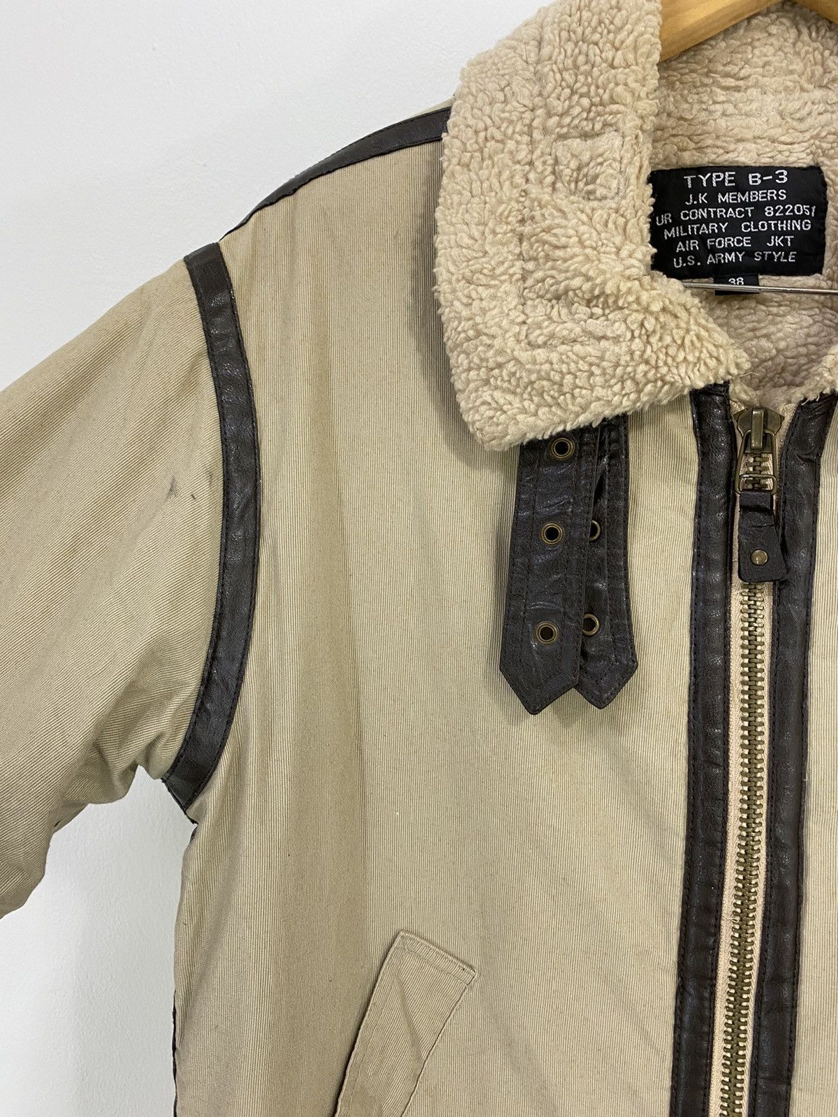 Vintage B-3 Jacket Military Design Nice Design Size US M / EU 48-50 / 2 - 5 Thumbnail
