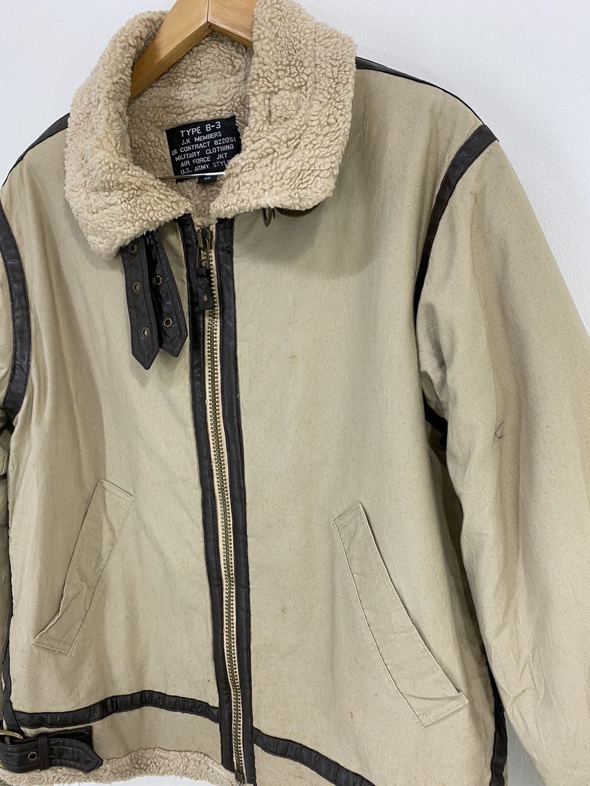 Vintage B-3 Jacket Military Design Nice Design Size US M / EU 48-50 / 2 - 8 Thumbnail