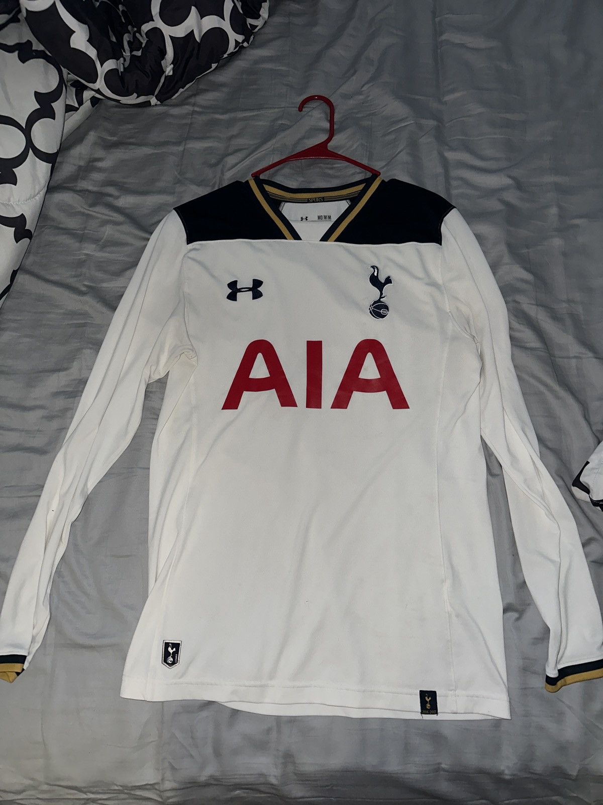 2016-2017 Tottenham Hotspur Long Sleeve Home Jersey