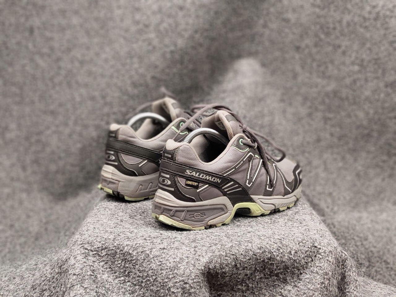 Salomon × Vintage Rare Vintage Salomon Caliber GoreTex Gray SCS Trail Sneakers Size US 7.5 / EU 40-41 - 11 Thumbnail