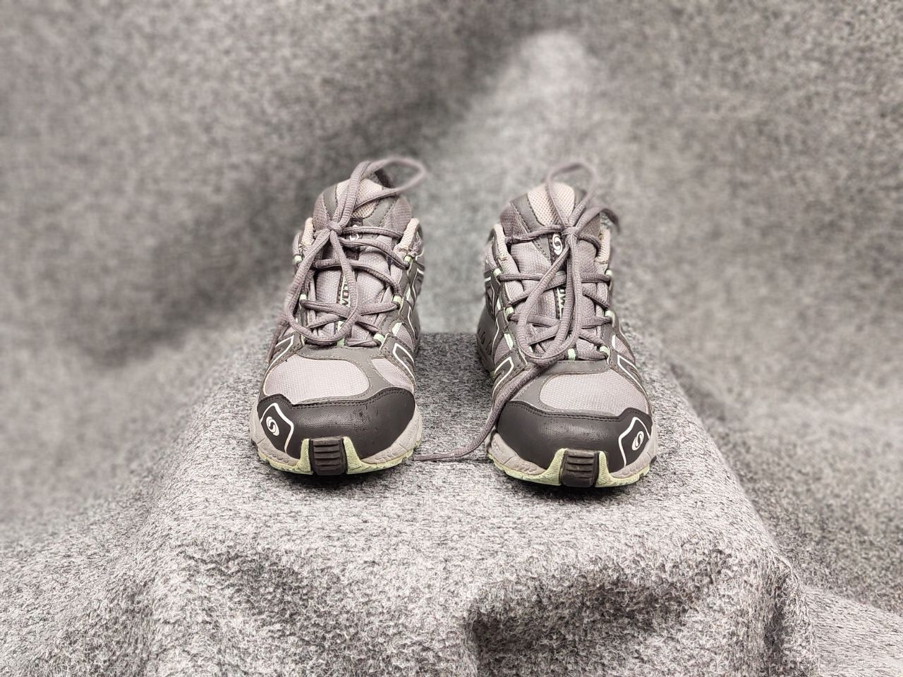 Salomon × Vintage Rare Vintage Salomon Caliber GoreTex Gray SCS Trail Sneakers Size US 7.5 / EU 40-41 - 16 Thumbnail