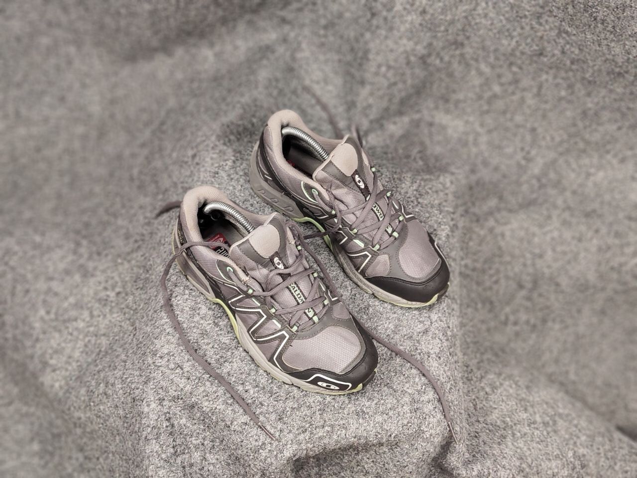 Salomon × Vintage Rare Vintage Salomon Caliber GoreTex Gray SCS Trail Sneakers Size US 7.5 / EU 40-41 - 7 Thumbnail