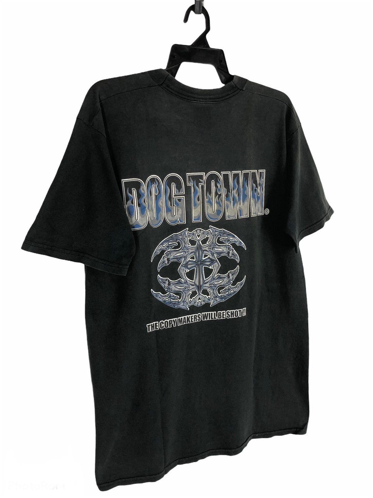 Dogtown × Vintage Vintage 90s Dogtown Skateboard Big Logo T Shirt Large cw21 Size US L / EU 52-54 / 3 - 3 Thumbnail