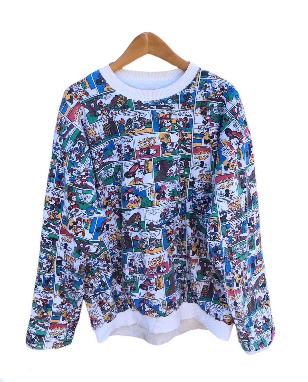 Mickey Mouse × Vintage Vintage Mickey mouse sweatshirt Size US L / EU 52-54 / 3 - 3 Thumbnail