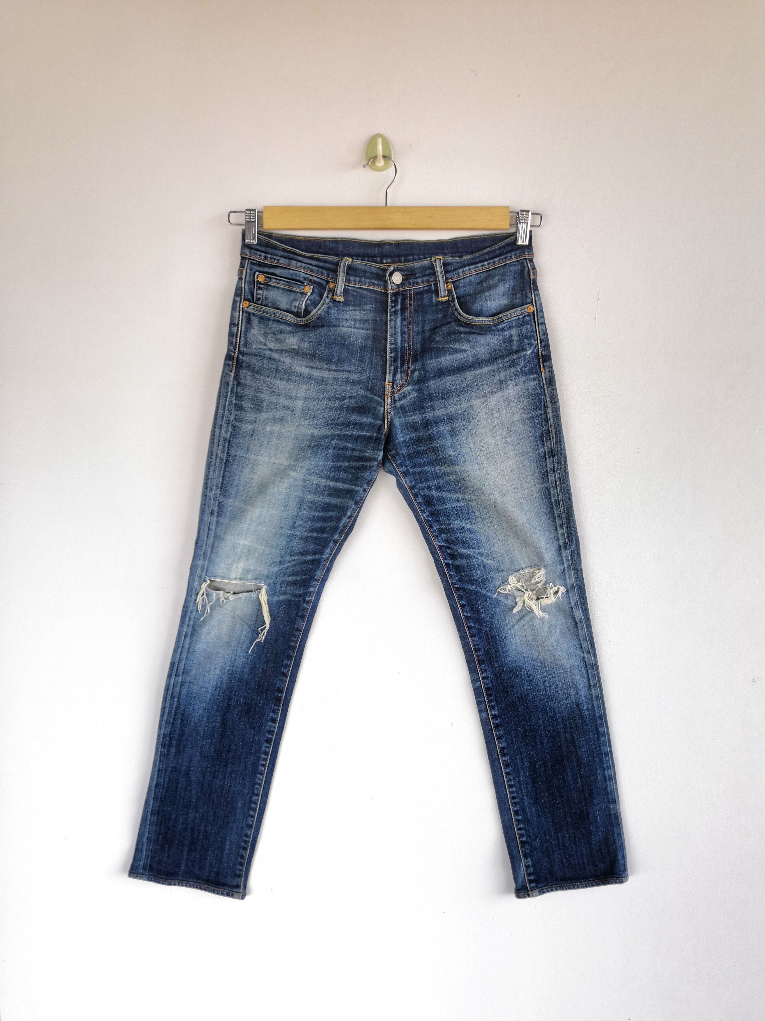 Vintage LVC Y2K Levis Distressed Jeans Levi's Faded Denim