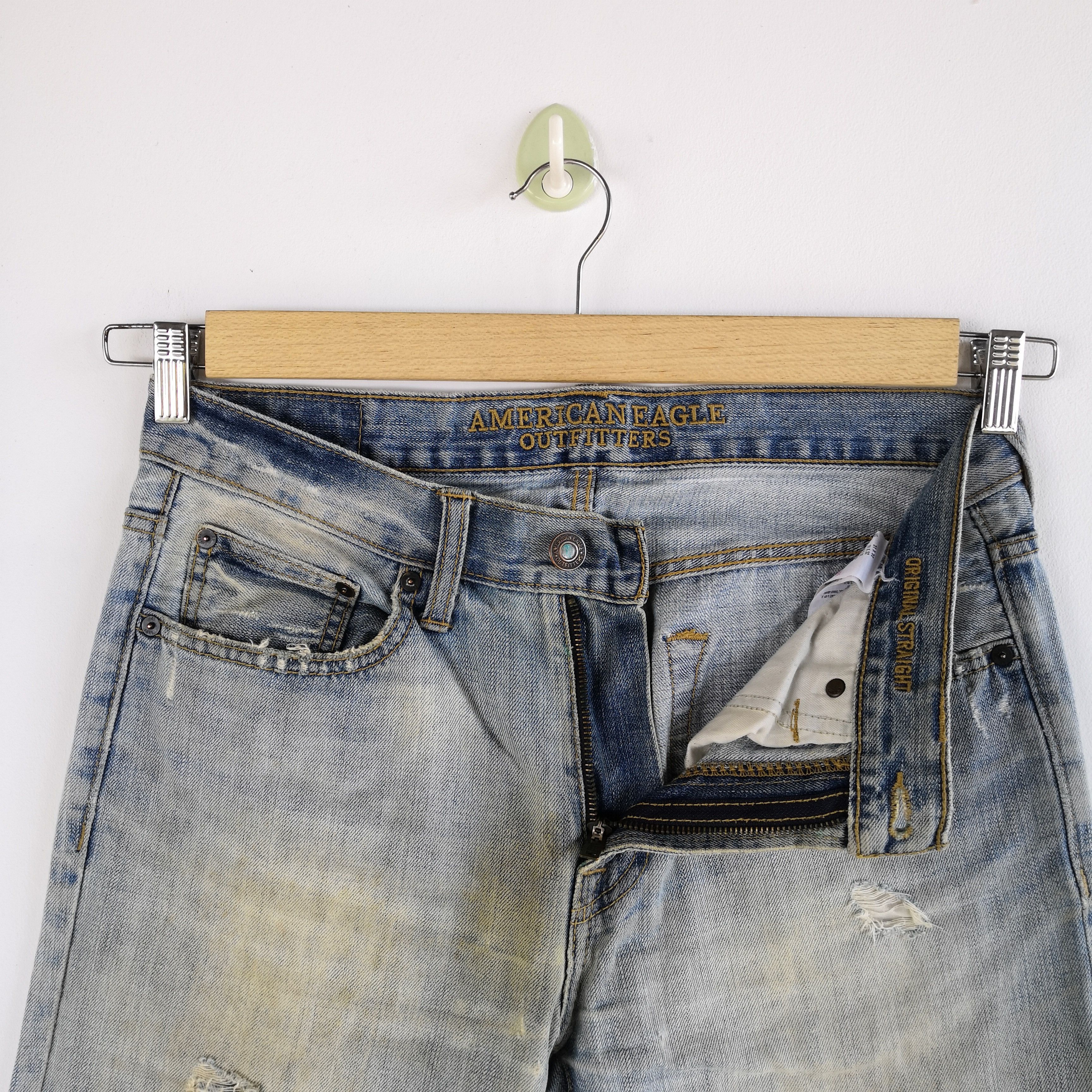 Japanese Brand Rusty Japanese Distressed Jeans Japanese Denim Pants Size US 30 / EU 46 - 7 Thumbnail