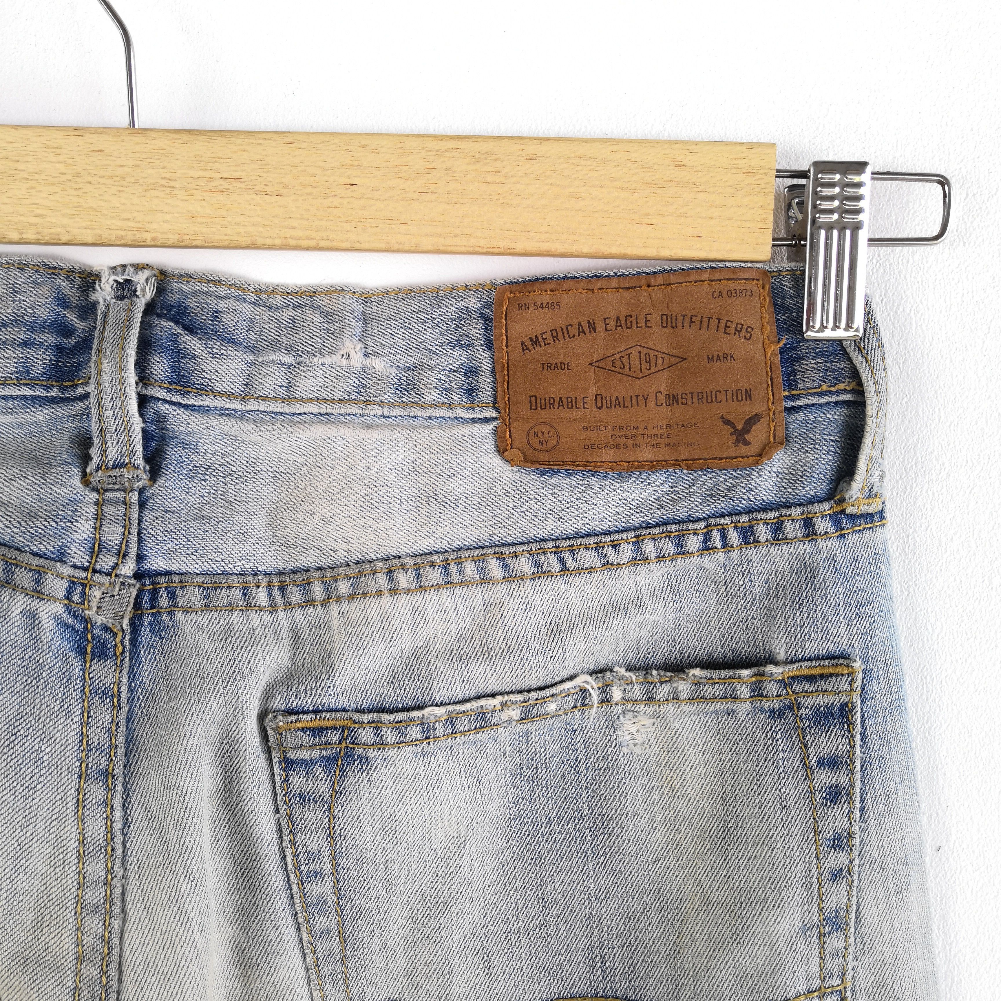 Japanese Brand Rusty Japanese Distressed Jeans Japanese Denim Pants Size US 30 / EU 46 - 5 Thumbnail