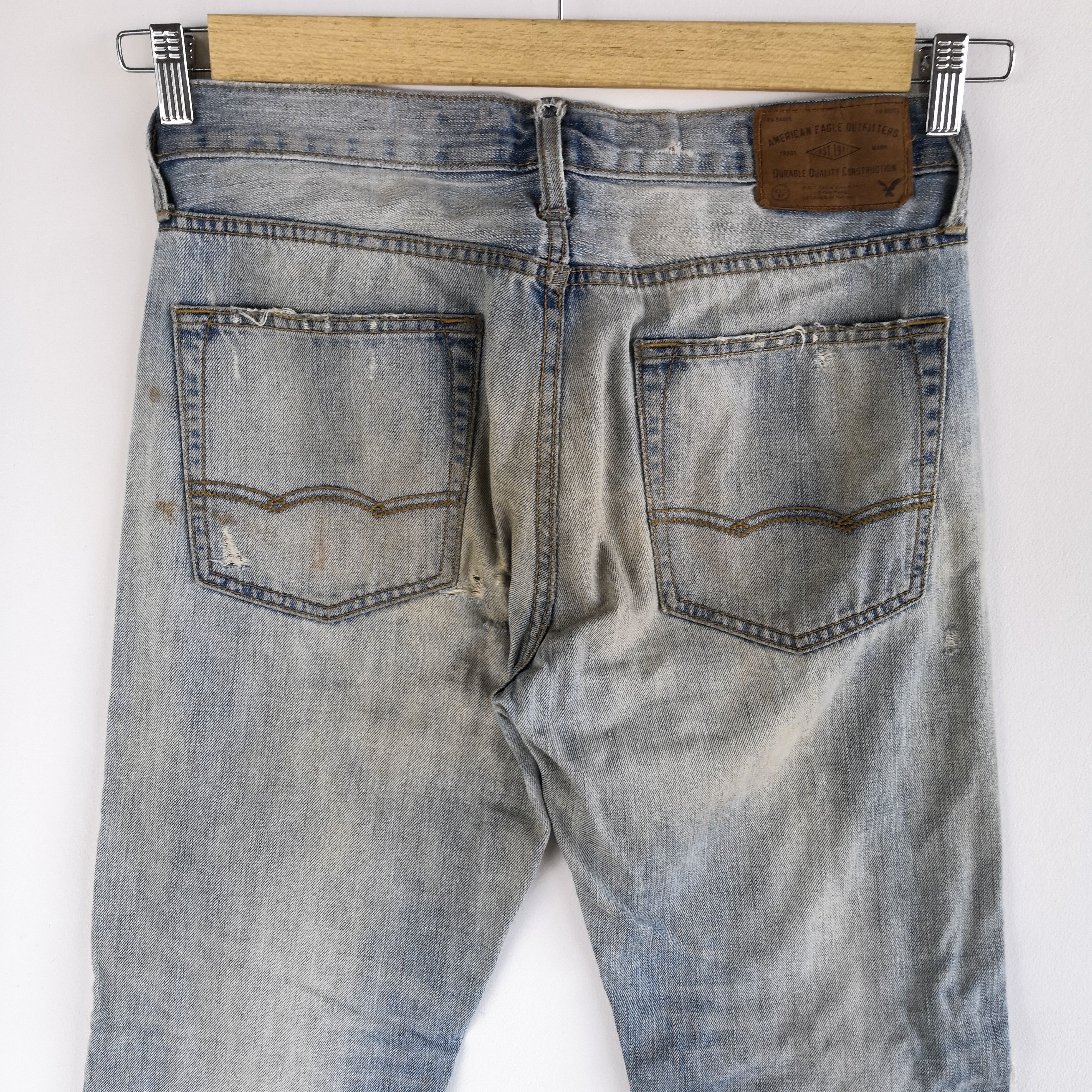 Japanese Brand Rusty Japanese Distressed Jeans Japanese Denim Pants Size US 30 / EU 46 - 4 Thumbnail