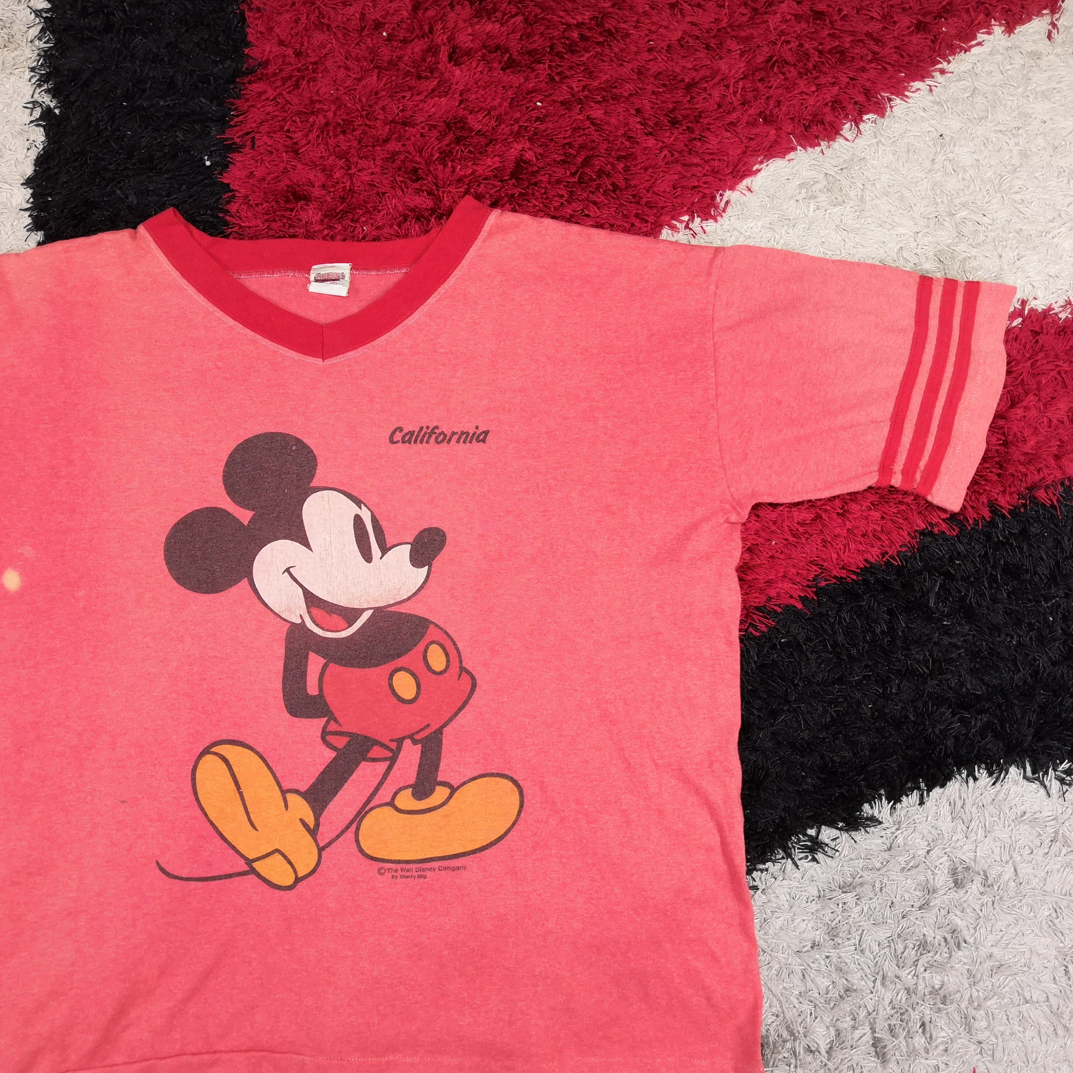 Mickey Mouse × Vintage Vintage Mickey Mouse Disney Cartoon T-Shirt Crewneck Tee Size US L / EU 52-54 / 3 - 2 Thumbnail