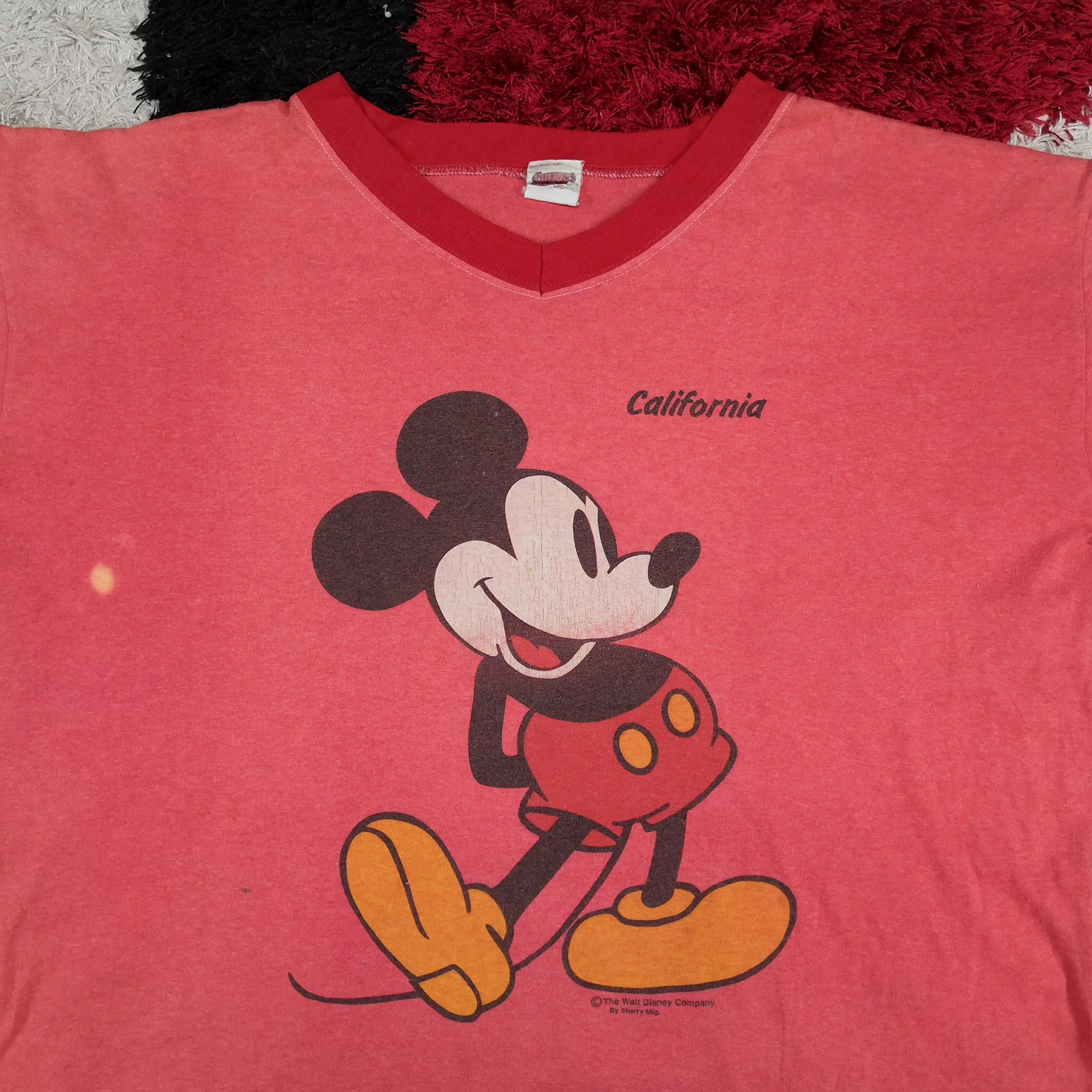 Mickey Mouse × Vintage Vintage Mickey Mouse Disney Cartoon T-Shirt Crewneck Tee Size US L / EU 52-54 / 3 - 3 Thumbnail
