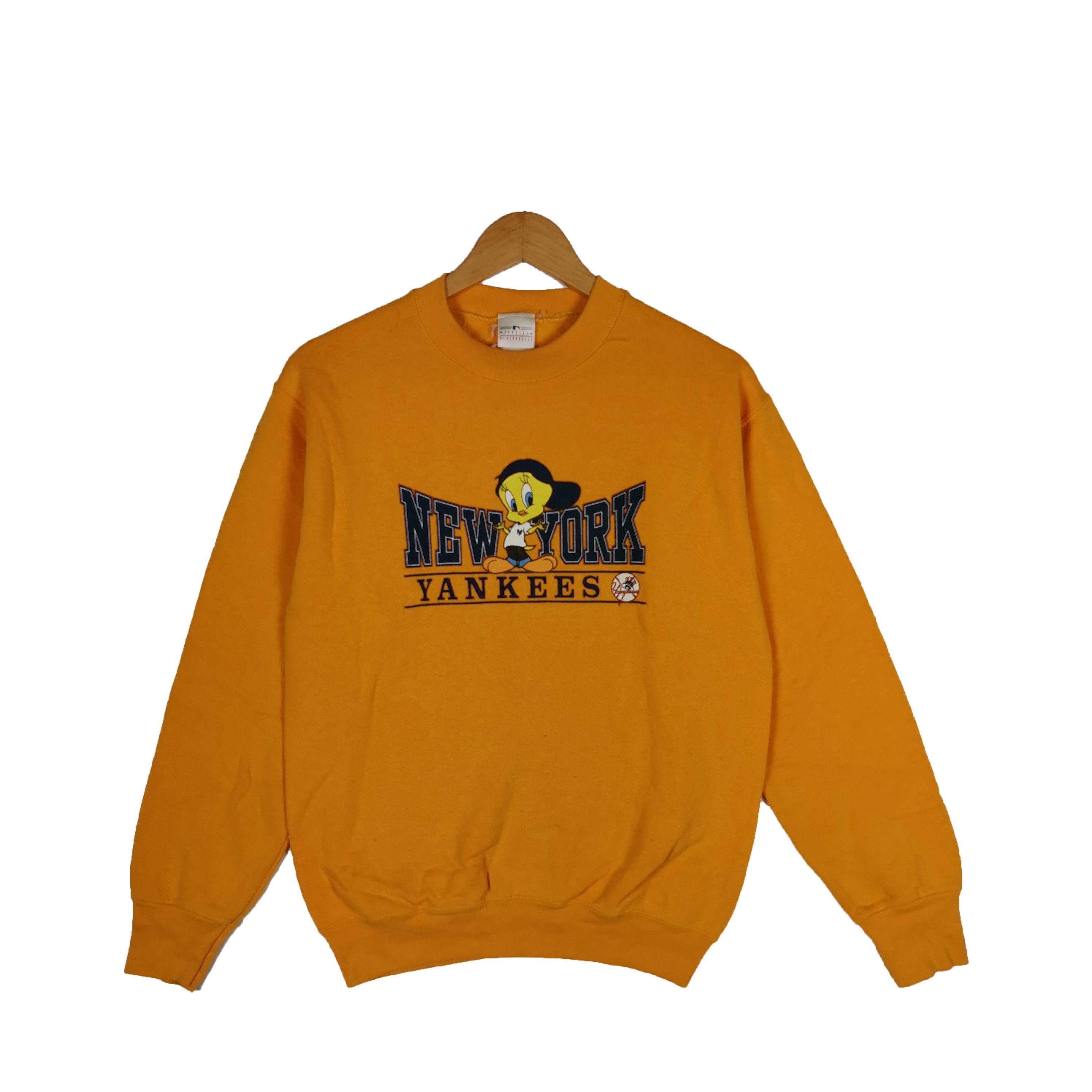 MLB × New York Yankees × Warner Bros Vintage Yankees X Tweety Warner Bros Sweatshirt Sweater Size US S / EU 44-46 / 1 - 1 Thumbnail