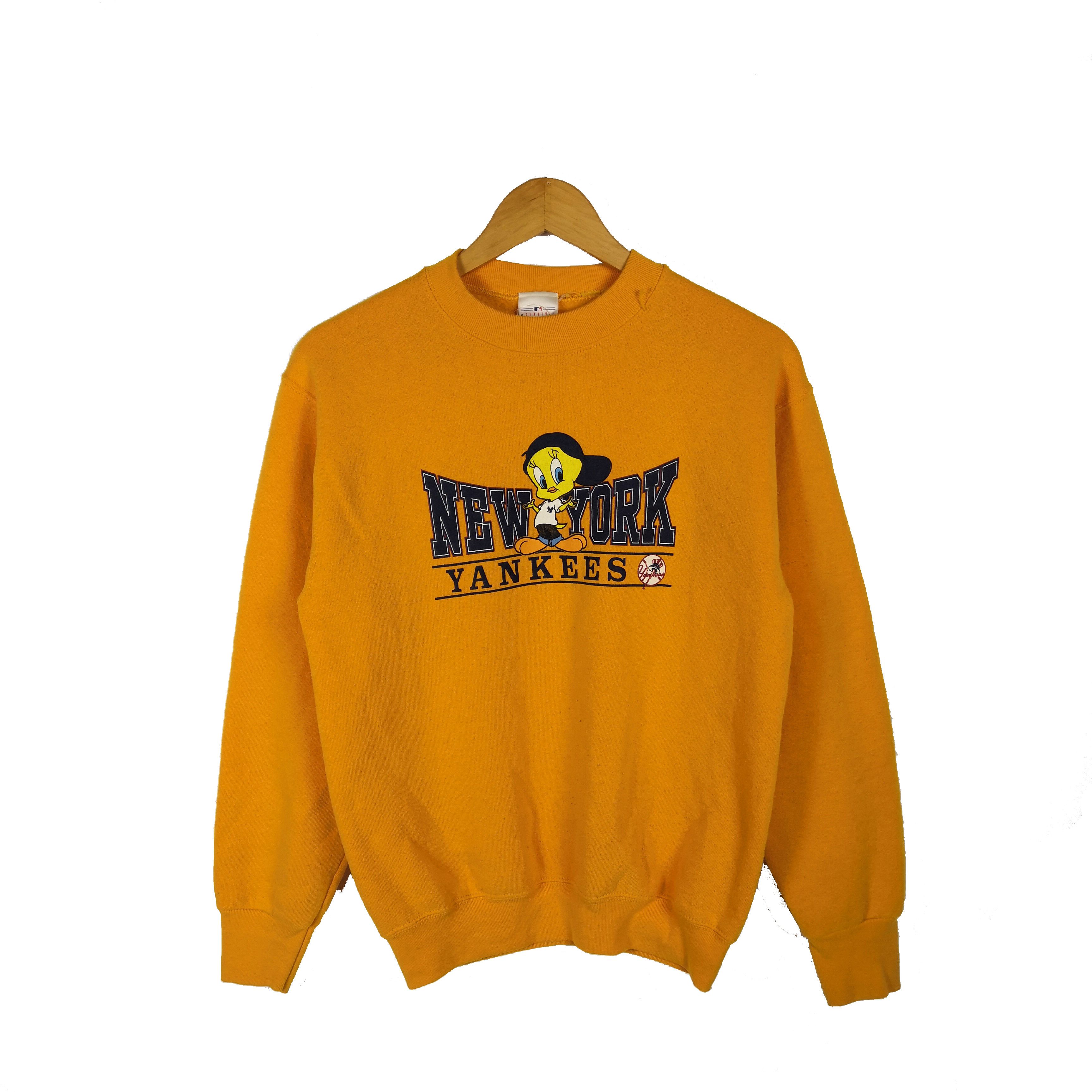 MLB × New York Yankees × Warner Bros Vintage Yankees X Tweety Warner Bros Sweatshirt Sweater Size US S / EU 44-46 / 1 - 2 Thumbnail