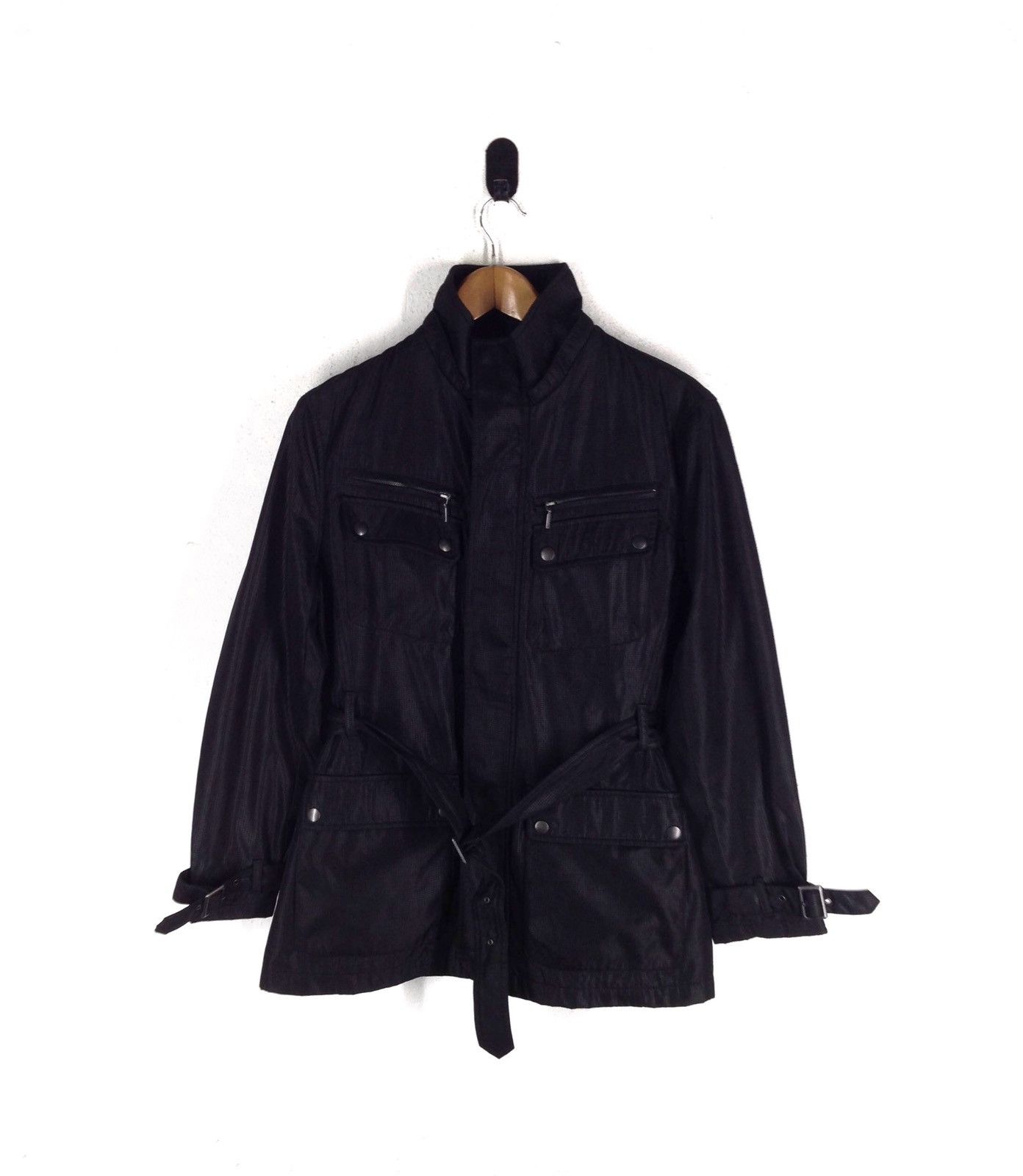 Vintage Monteviso Italy Waxed Utility Field Jacket – Medium Size US M / EU 48-50 / 2 - 1 Thumbnail