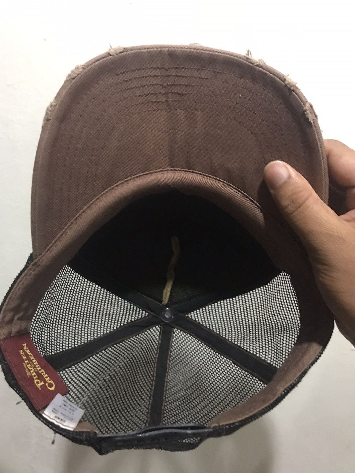 Disney 🔥Vintage🔥 Distressed Pirates Of The Caribbean Trucked Hat Size ONE SIZE - 6 Thumbnail