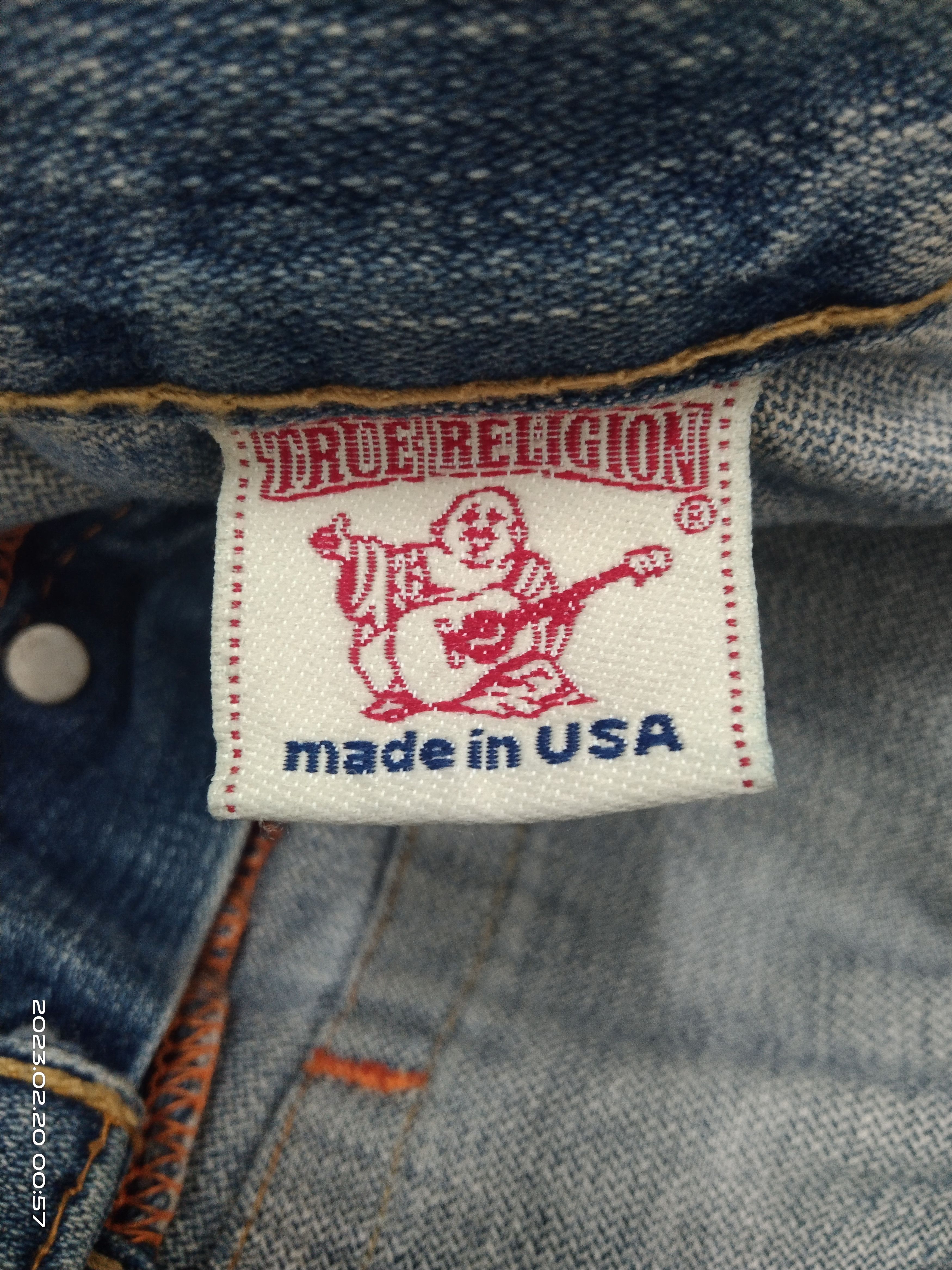 True Religion FLARED🔥DISTRESSED RARE BUSHPANTS T.RELGION DENIM PANTS Size US 33 - 8 Thumbnail