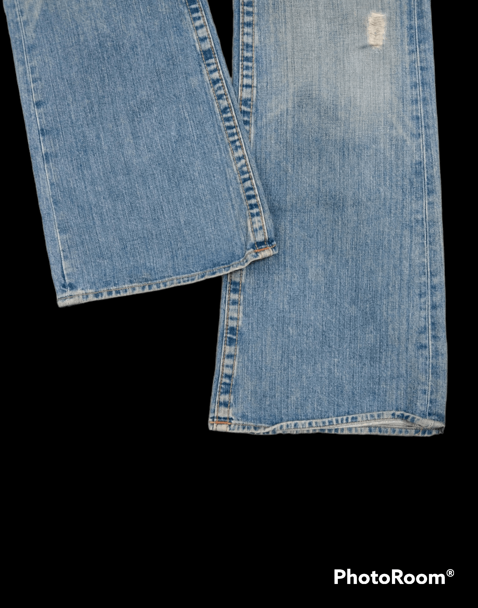 True Religion FLARED🔥DISTRESSED RARE BUSHPANTS T.RELGION DENIM PANTS Size US 33 - 7 Thumbnail