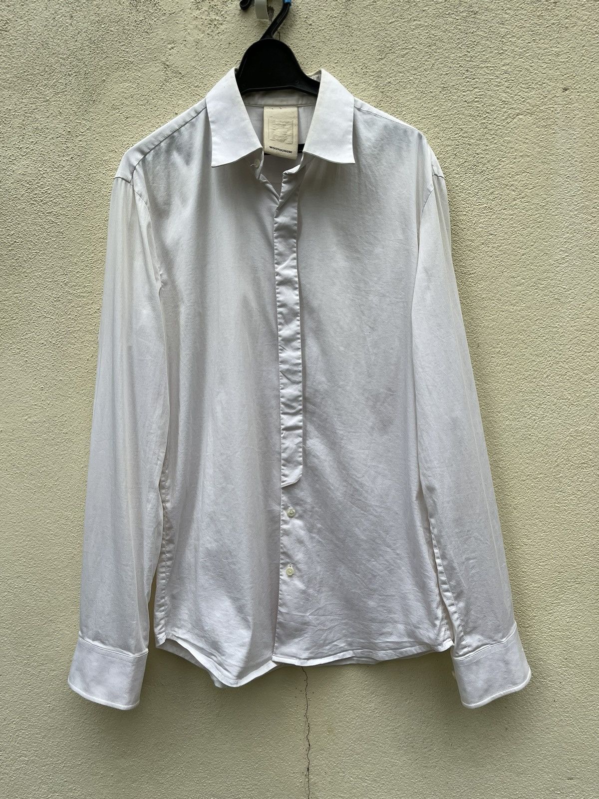 Wooyoungmi 🚨KOREAN FASHION DESIGNER🔥White Shirt Wooyoungmi Size US M / EU 48-50 / 2 - 6 Thumbnail