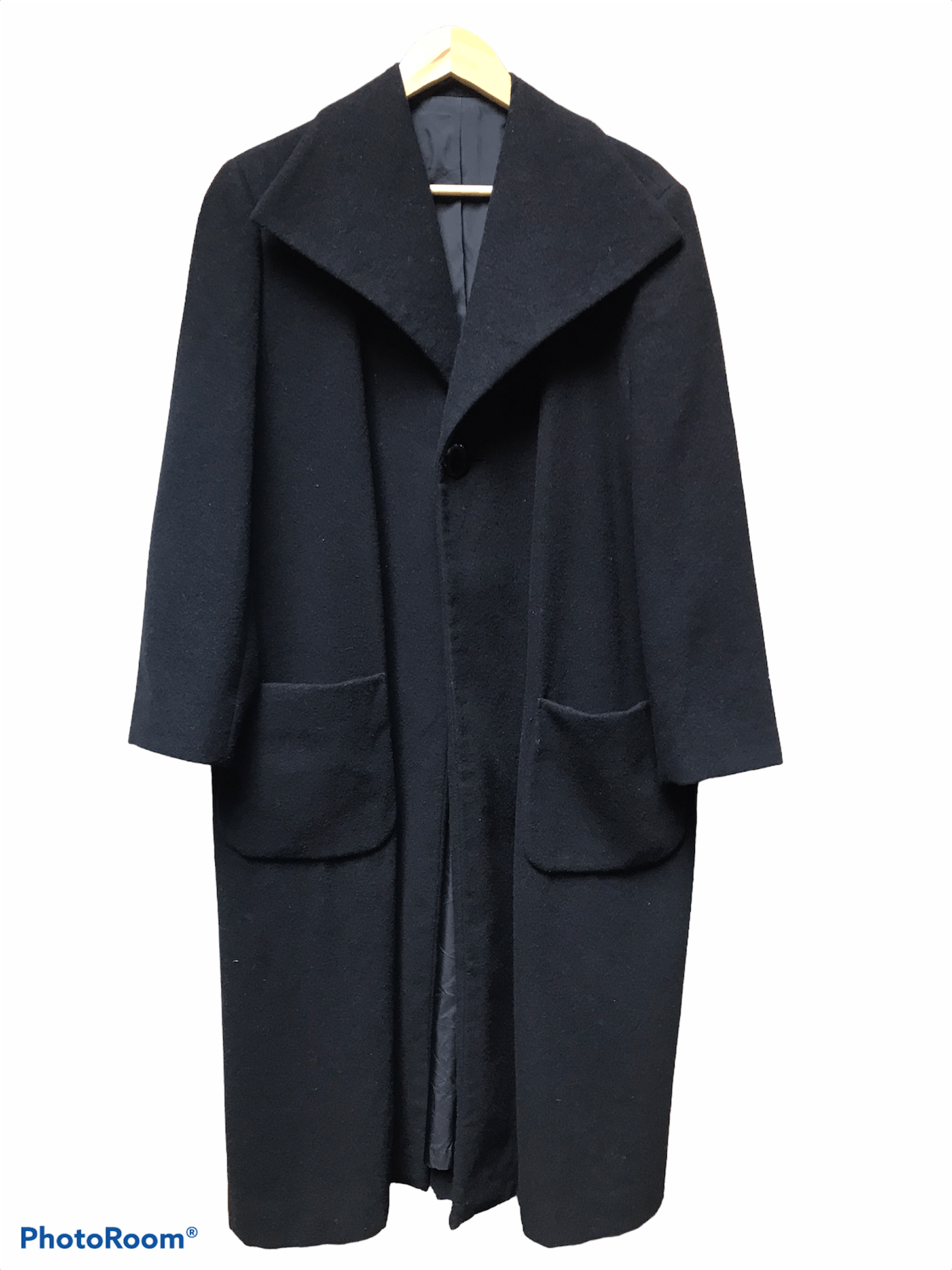 Yohji yamamoto wool coat new arrivals