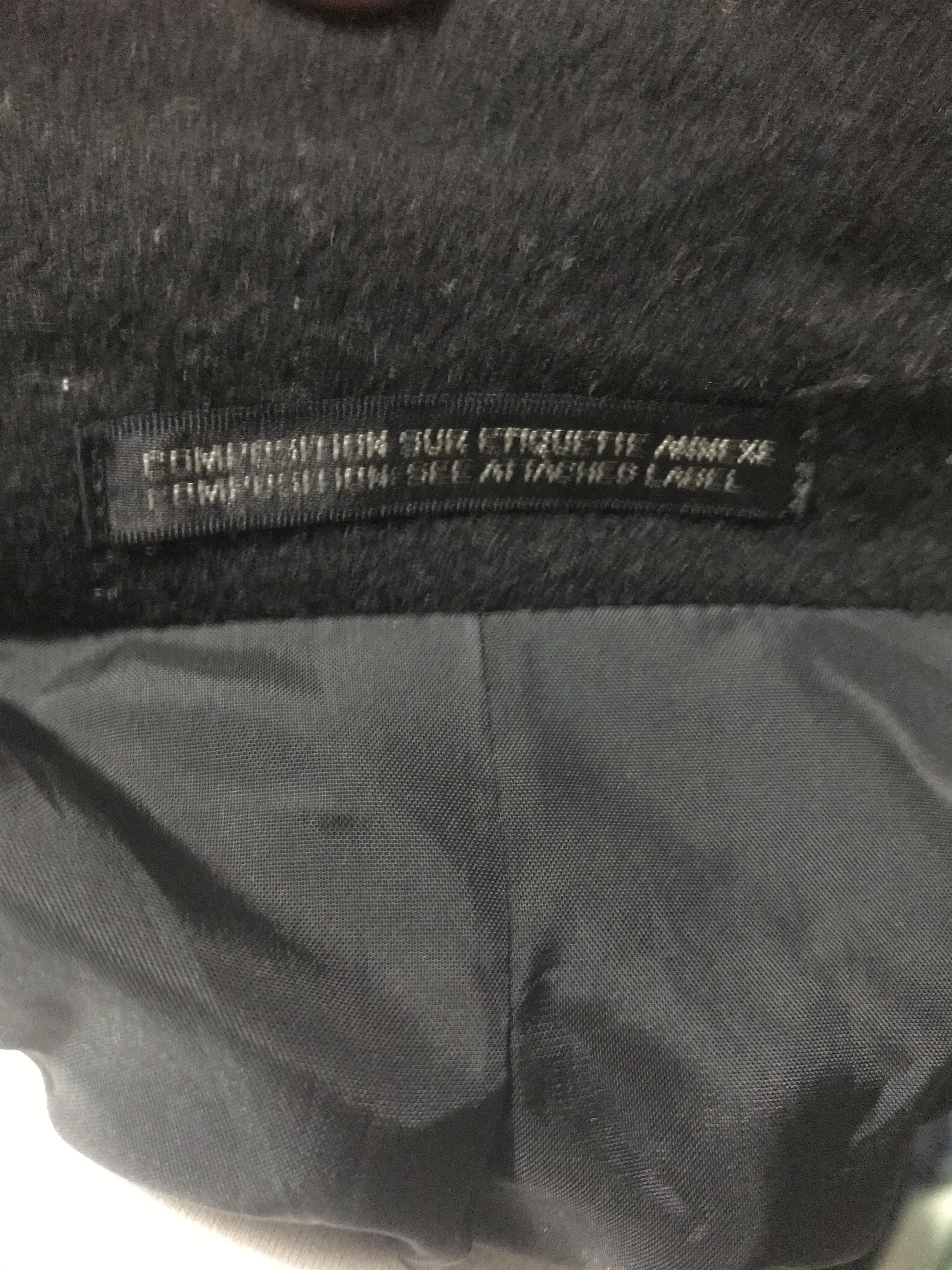 Yohji Yamamoto Yohji Yamamoto Impermeable Wool Single Button Long Coat Size US L / EU 52-54 / 3 - 5 Thumbnail