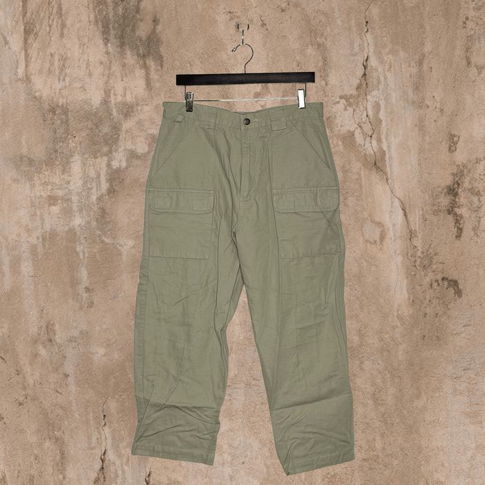 Vintage Light Tan Wrangler Cargo Pants Baggy Fit Grailed