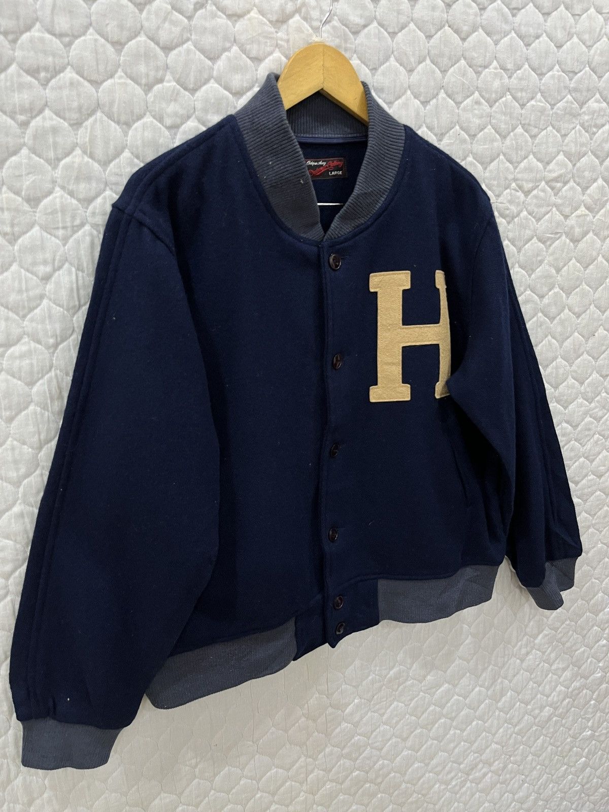 Japanese Brand (Iiii)🔥🔥STEALS OCTOPUS ARMY JAPANESE VARSITY JACKET Size US L / EU 52-54 / 3 - 3 Thumbnail