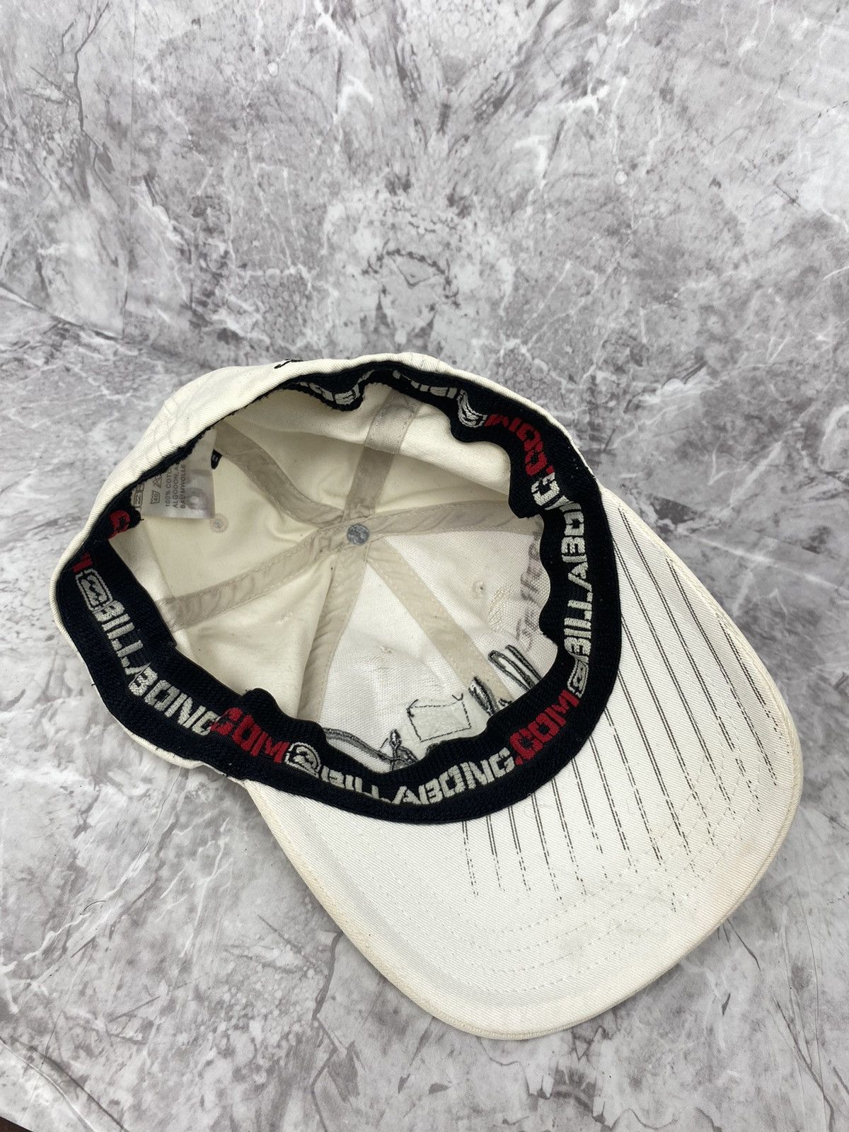 Billabong Billabong beige vintage Cap Size ONE SIZE - 4 Thumbnail