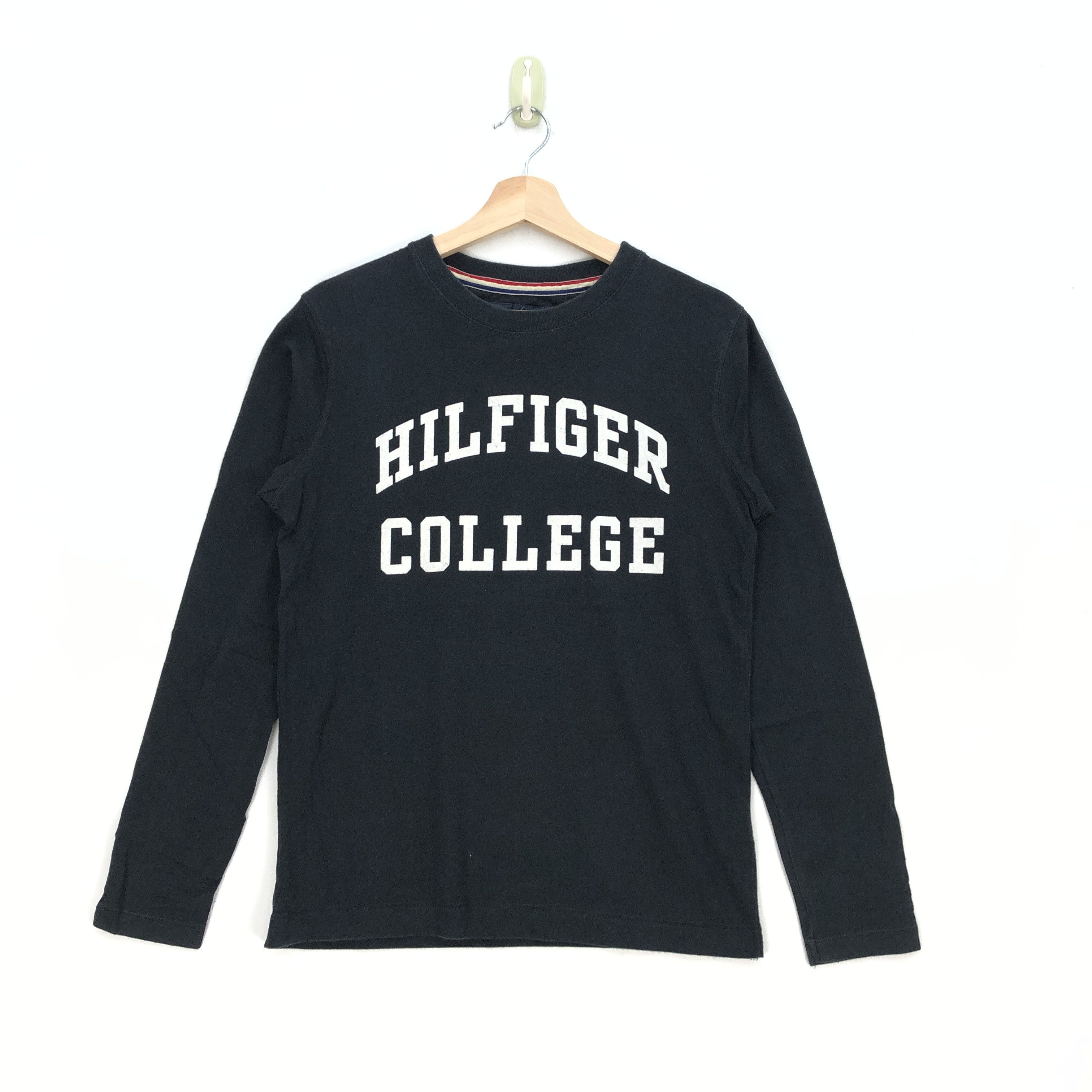 Tommy Hilfiger Vintage Tommy Hilfiger T Shirt Hilfiger College Tees Size US M / EU 48-50 / 2 - 1 Thumbnail