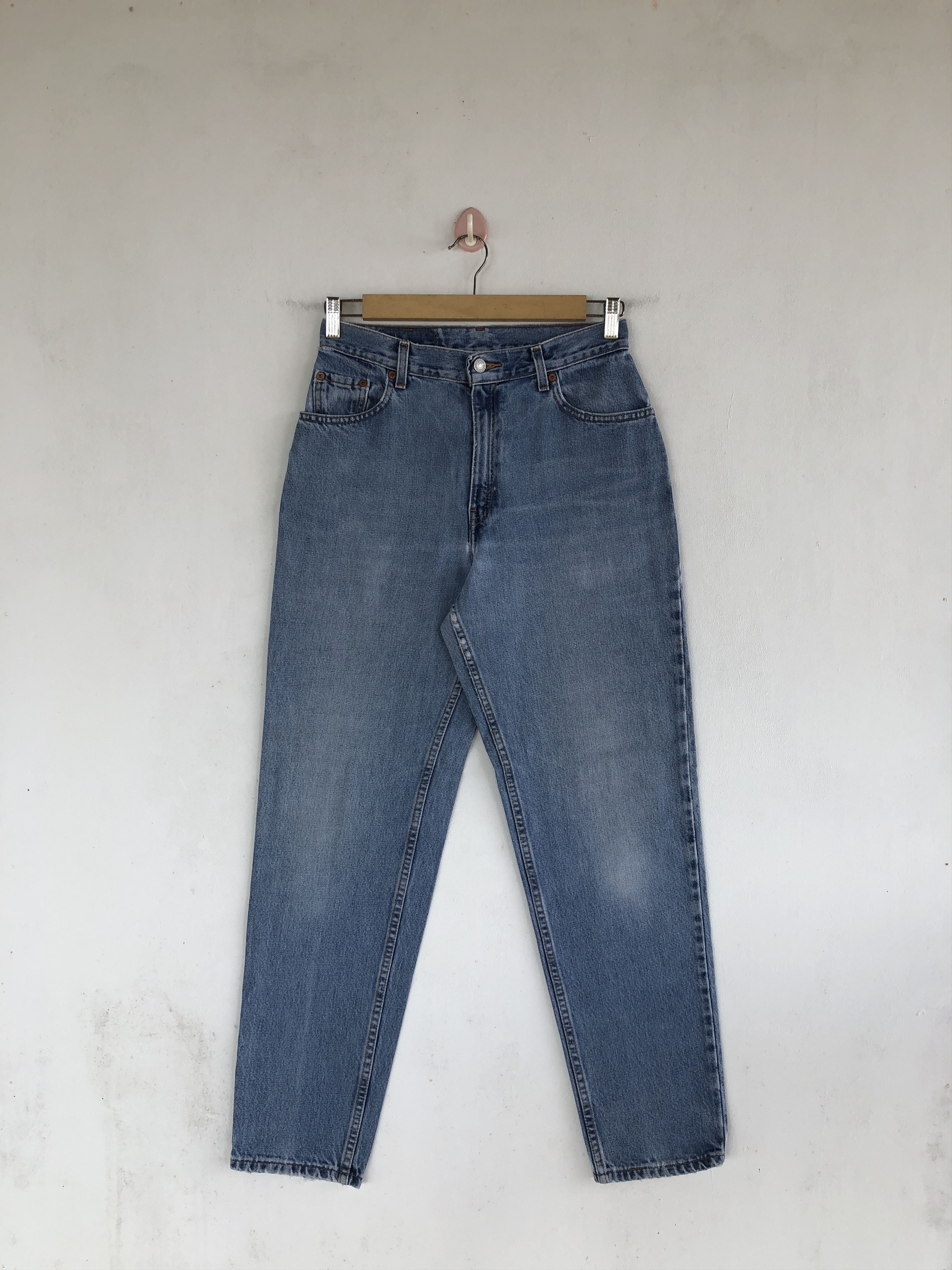 Vintage Levis Sun Faded Jeans Levi's 550 Slim Tapered Denim
