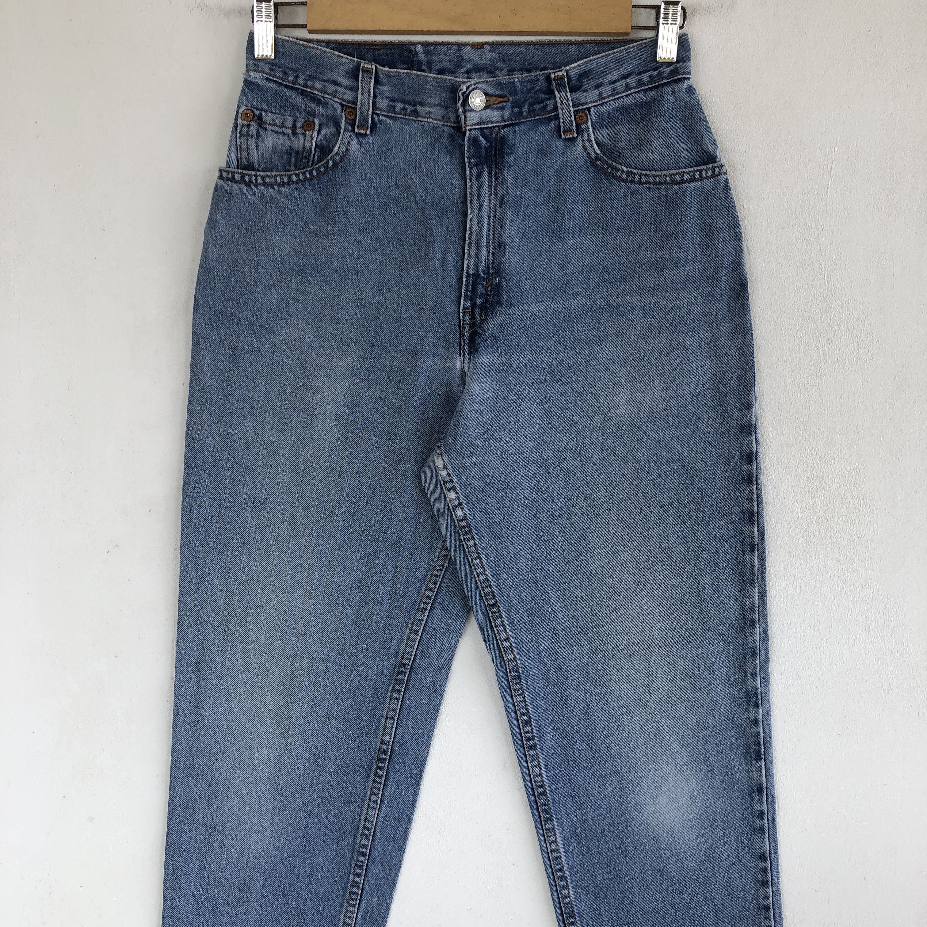 Levi's Vintage Levis Sun Faded Jeans Levi's 550 Slim Tapered Denim Size 28" / US 6 / IT 42 - 3 Thumbnail