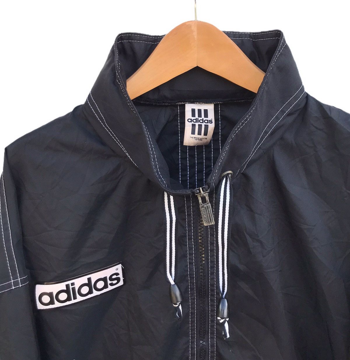 Vintage vintage adidas jacket Size US L / EU 52-54 / 3 - 2 Thumbnail