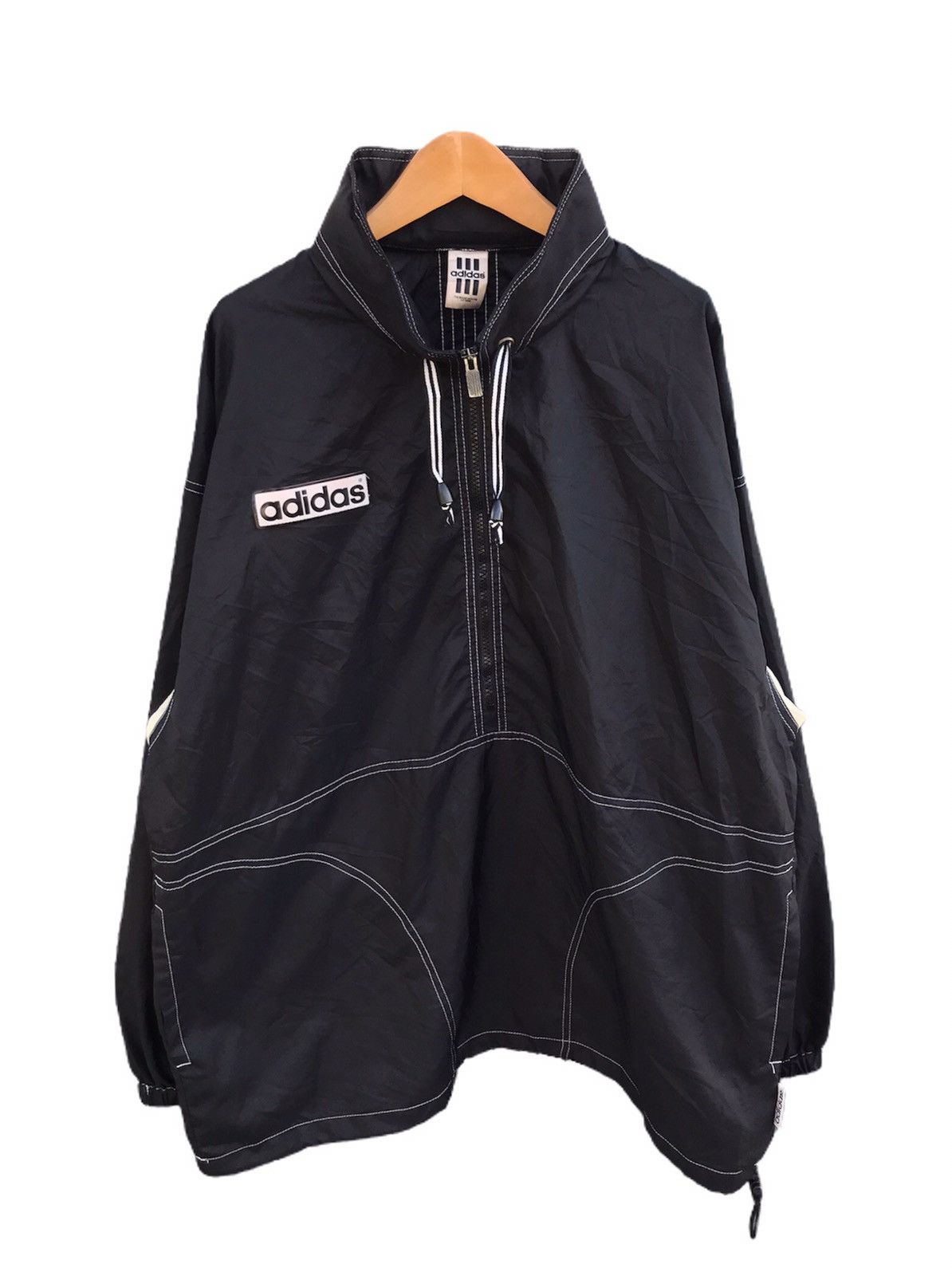 Vintage vintage adidas jacket Size US L / EU 52-54 / 3 - 3 Thumbnail