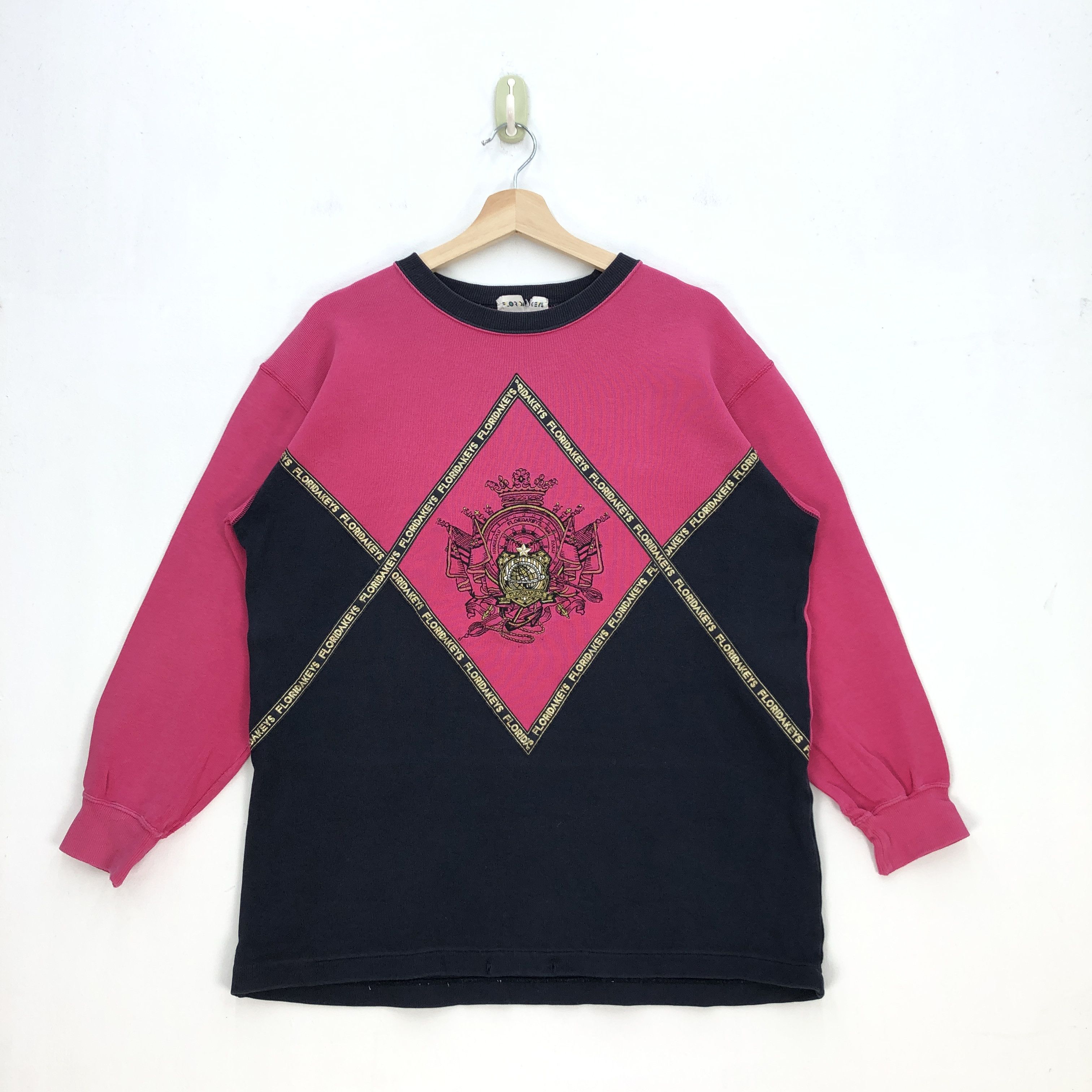 Vintage Vintage Floridakeys Sweatshirt Sweater Jumper | BS19027. Size US M / EU 48-50 / 2 - 1 Thumbnail