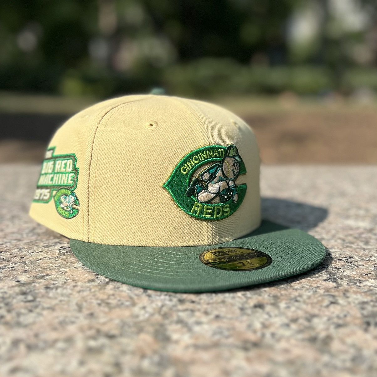 MLB × MyFitteds × New Era 💵 7 1/8 MyFitteds Money Cash Cincinnati Reds Two Tone Size ONE SIZE - 1 Thumbnail