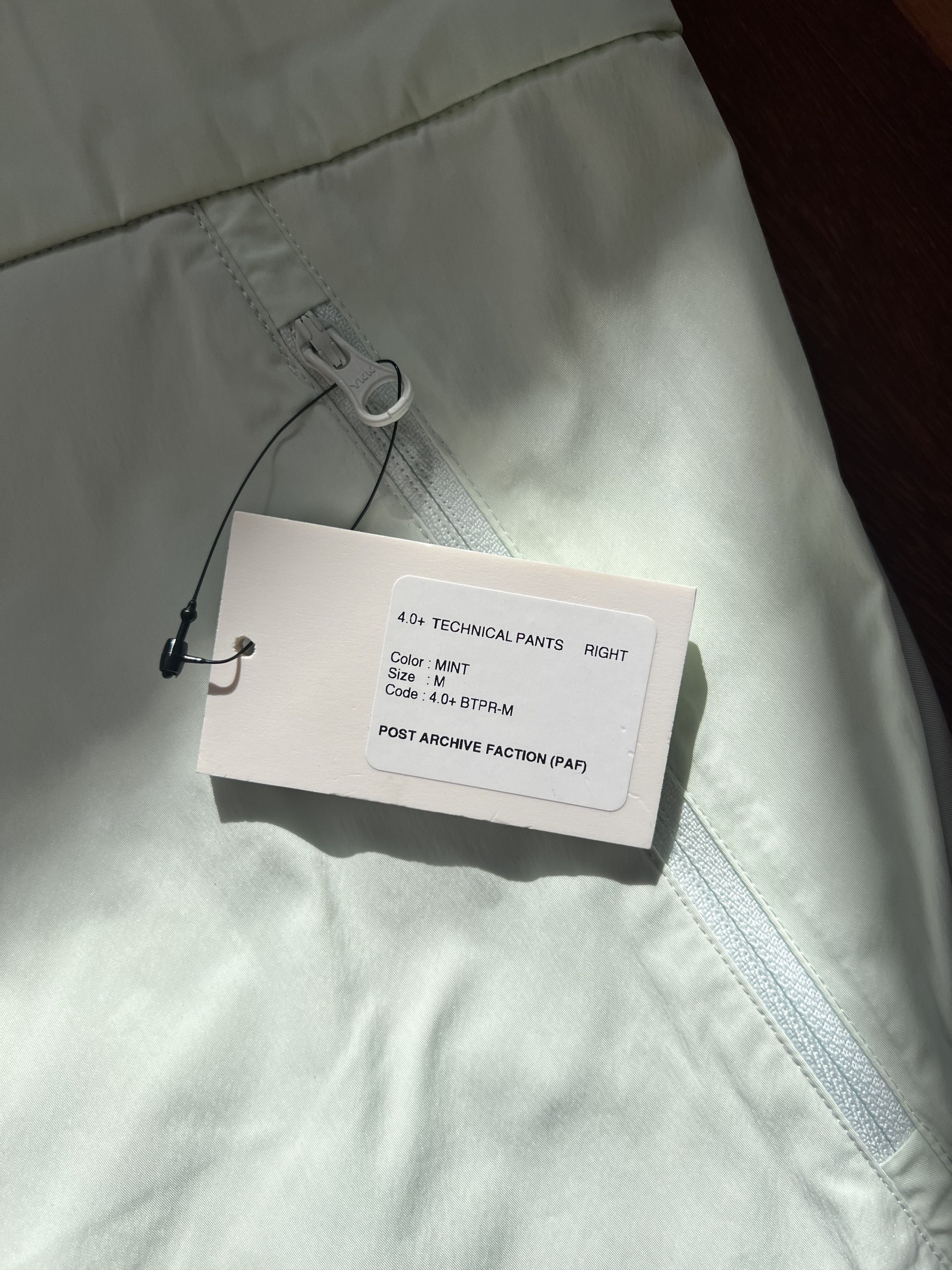 POST ARCHIVE FACTION (PAF) 💚 Post Archive Faction 4.0+ Technical Pants Right Mint NEW Size US 32 / EU 48 - 10 Thumbnail