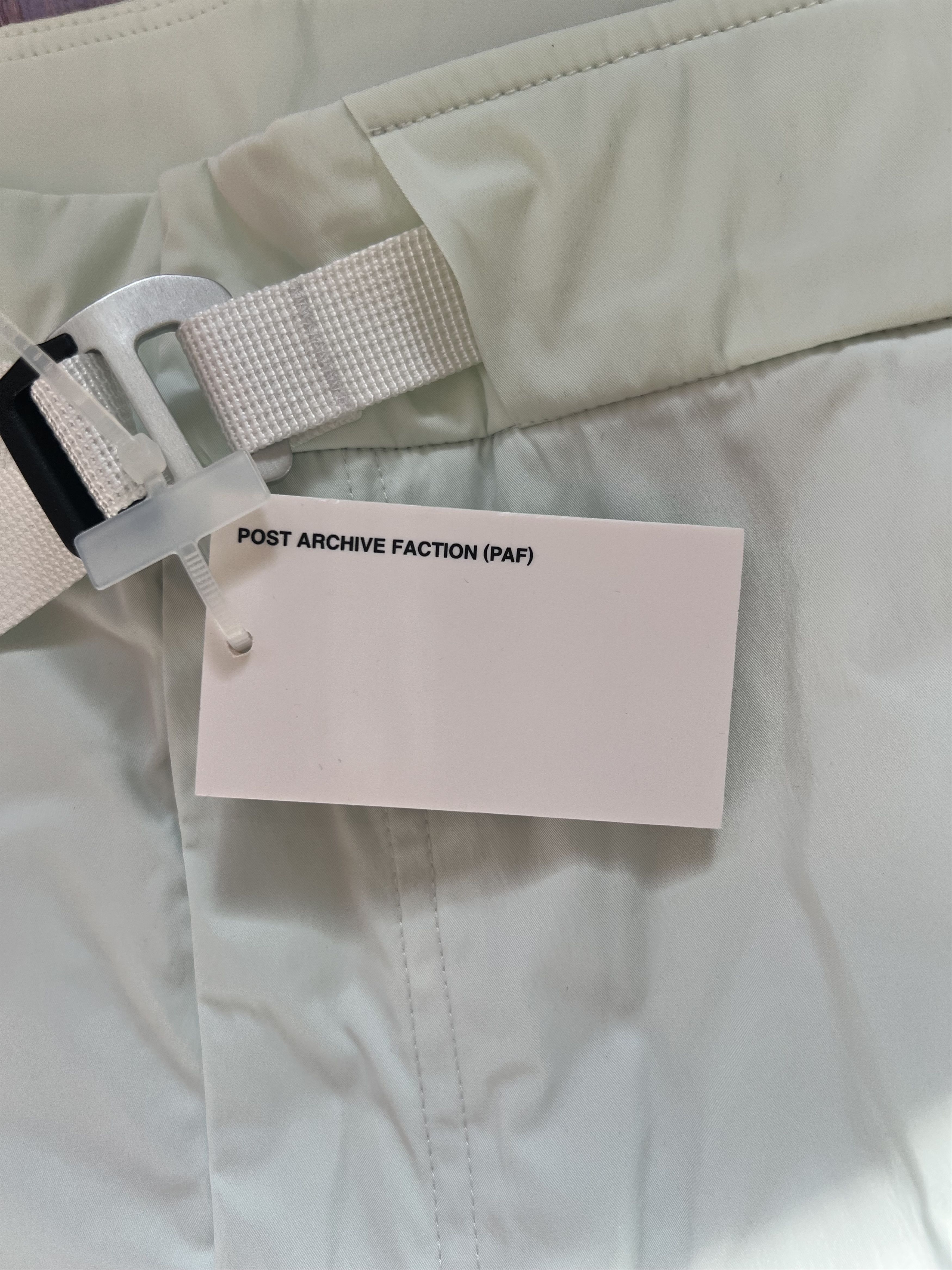 POST ARCHIVE FACTION (PAF) 💚 Post Archive Faction 4.0+ Technical Pants Right Mint NEW Size US 36 / EU 52 - 9 Thumbnail